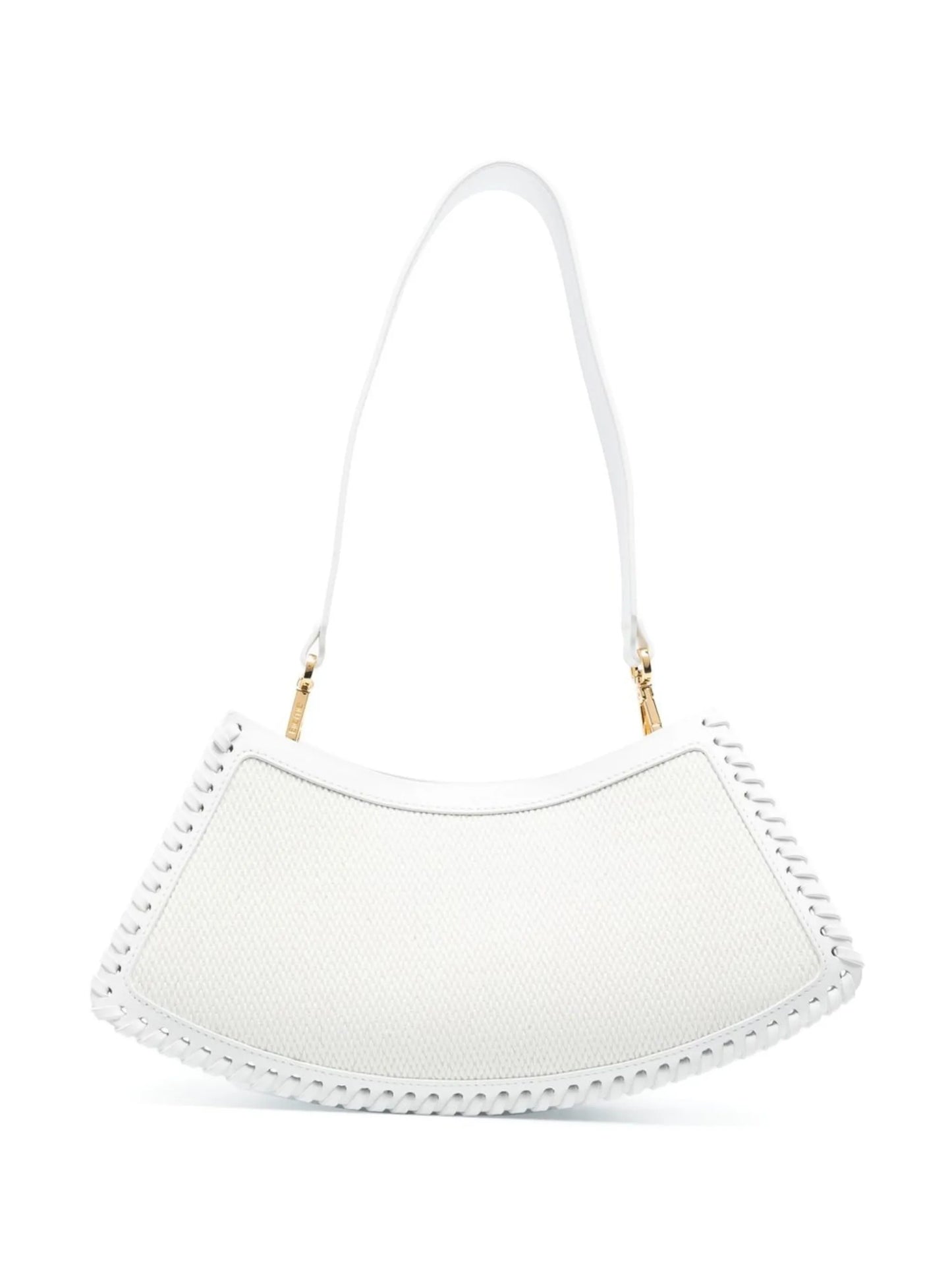 Swing Raffia Leather shoulder bag