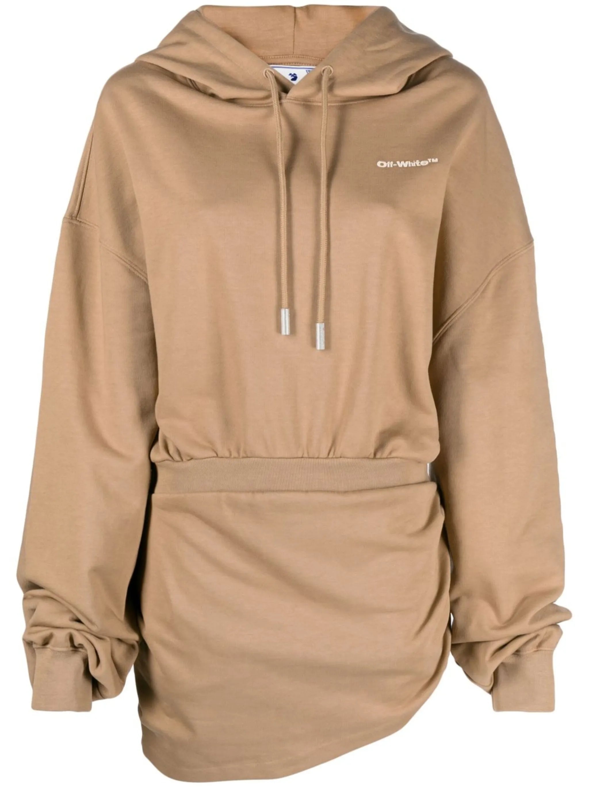 For All hooded sweatshirt dress