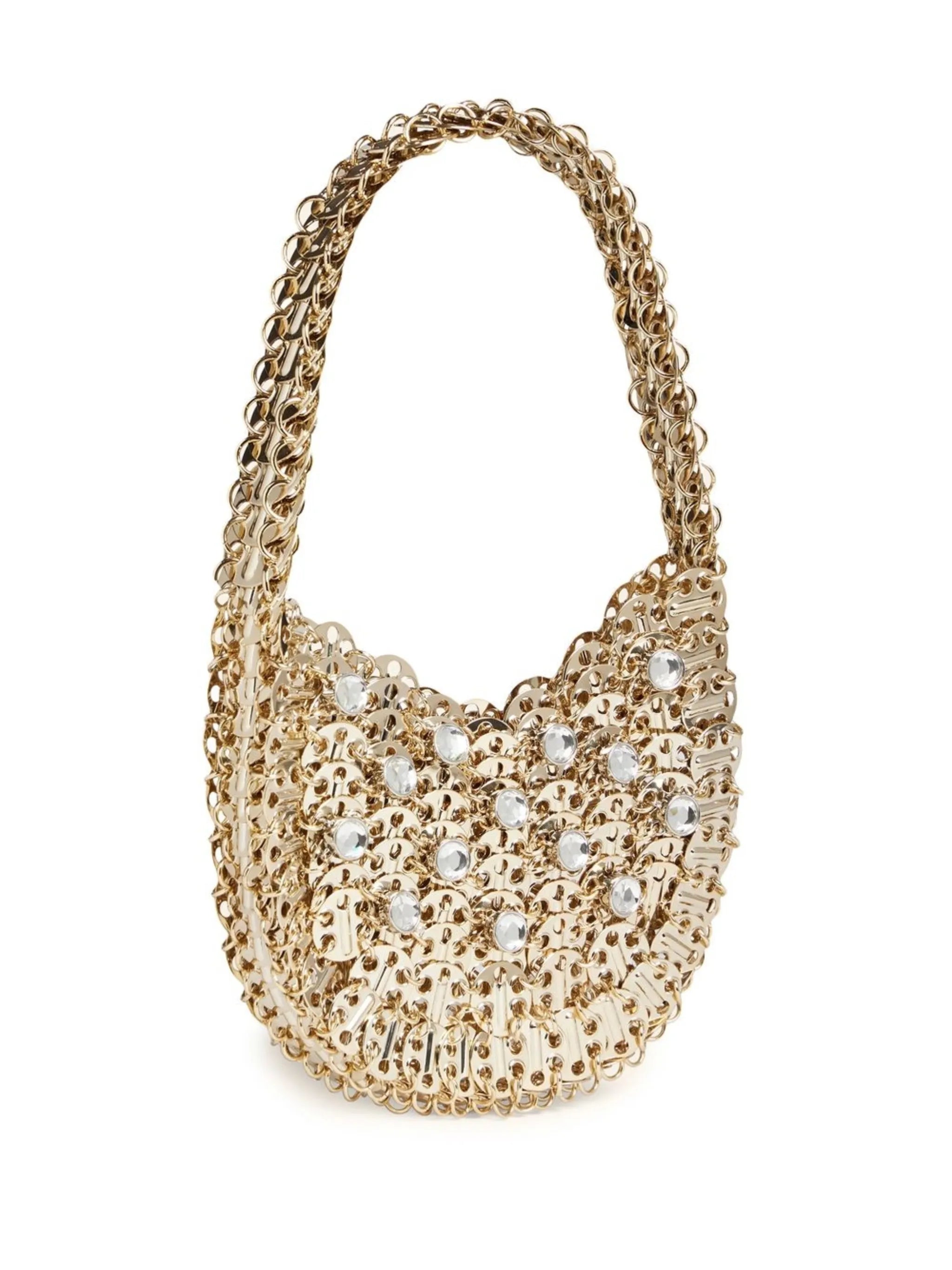 sequin-embellished bag