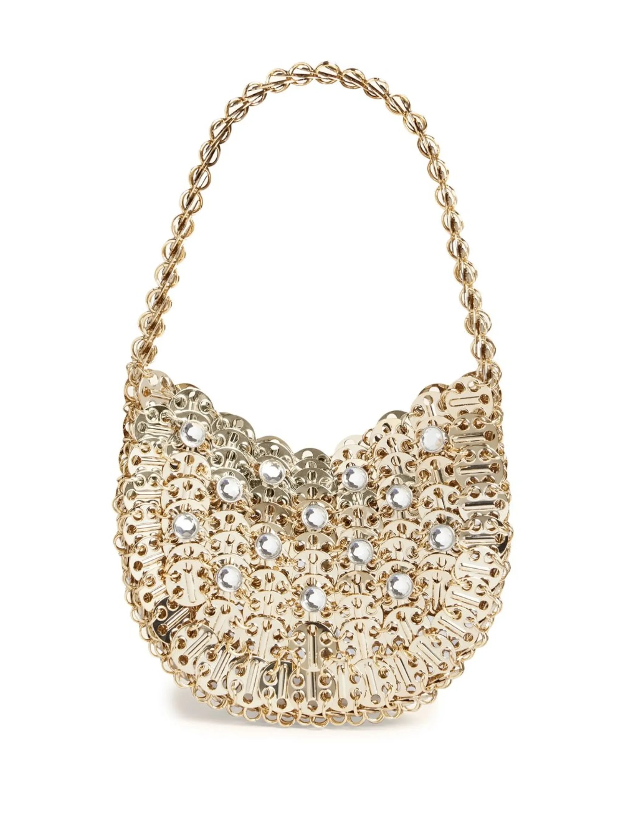 sequin-embellished bag