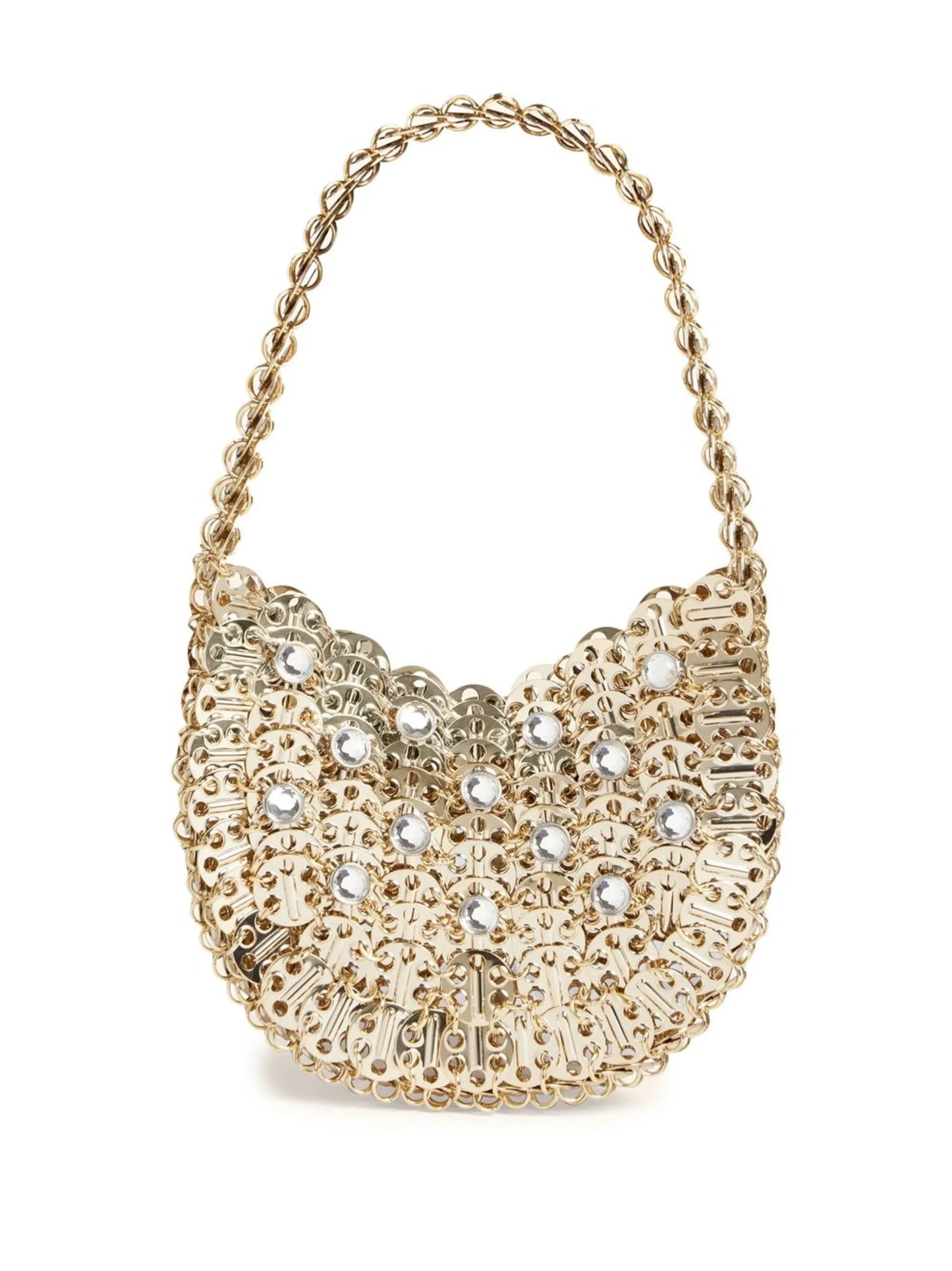 sequin-embellished bag