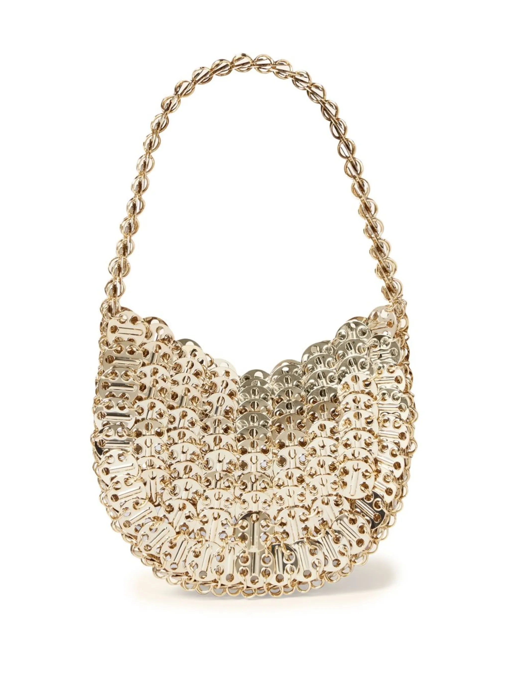 sequin-embellished bag