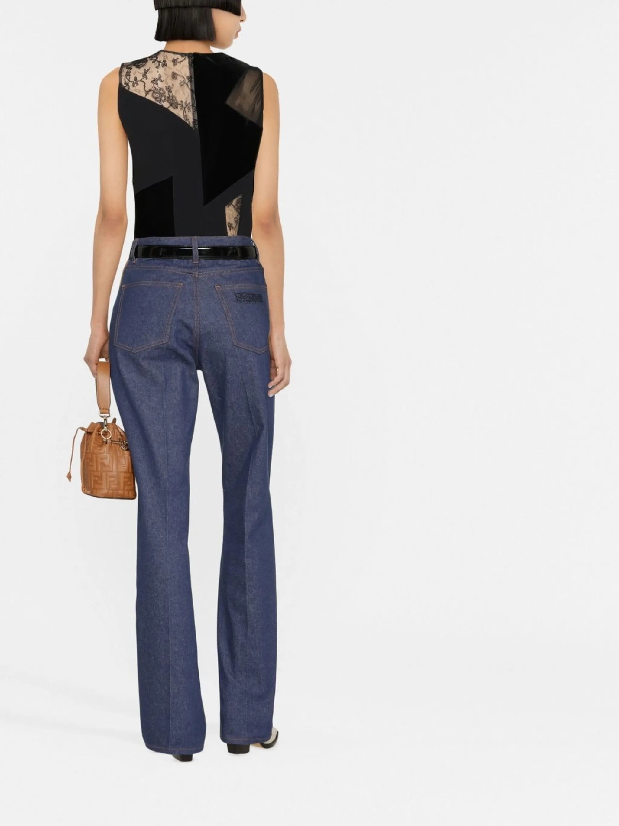 tailored bootcut jeans