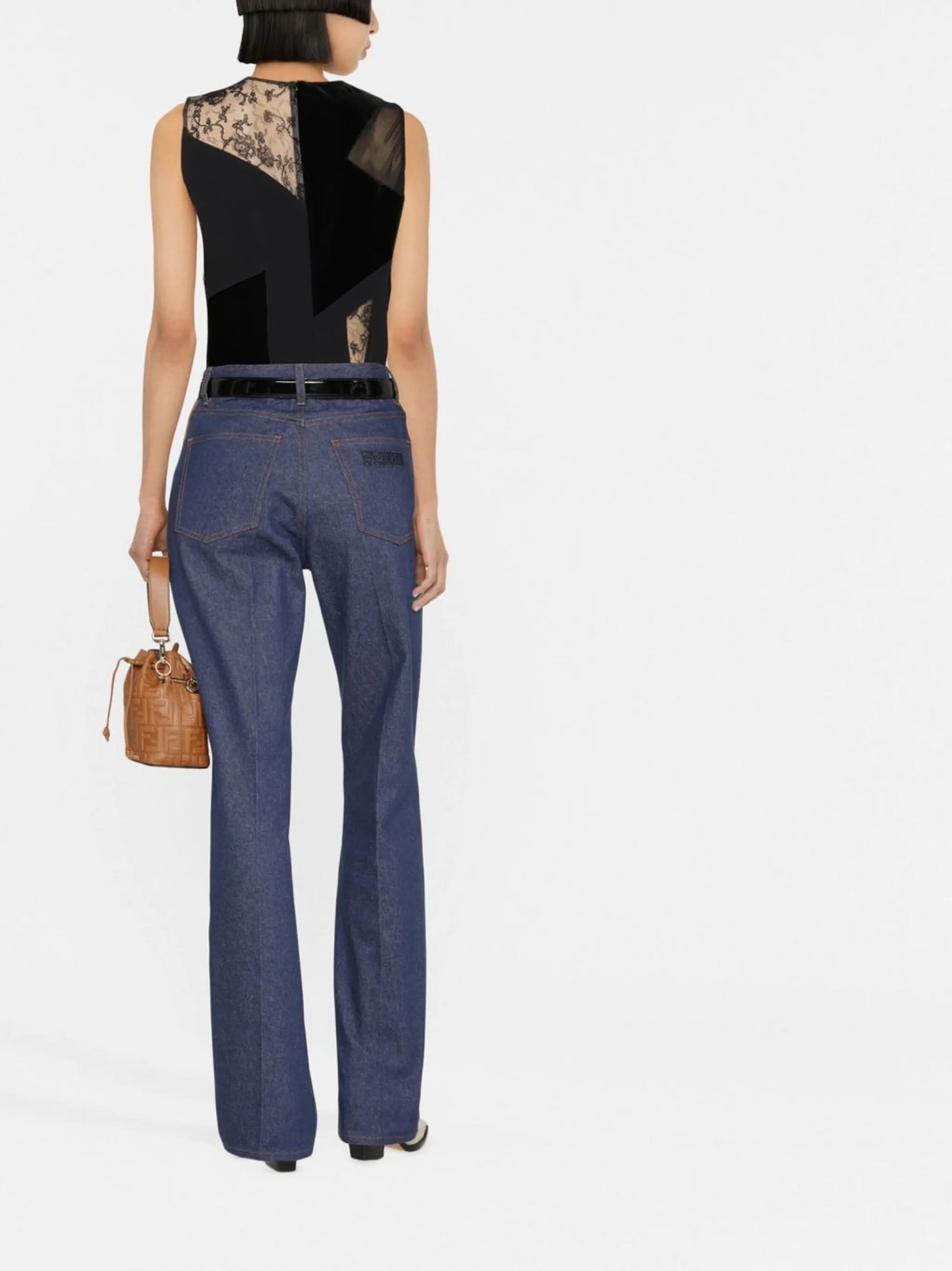 tailored bootcut jeans