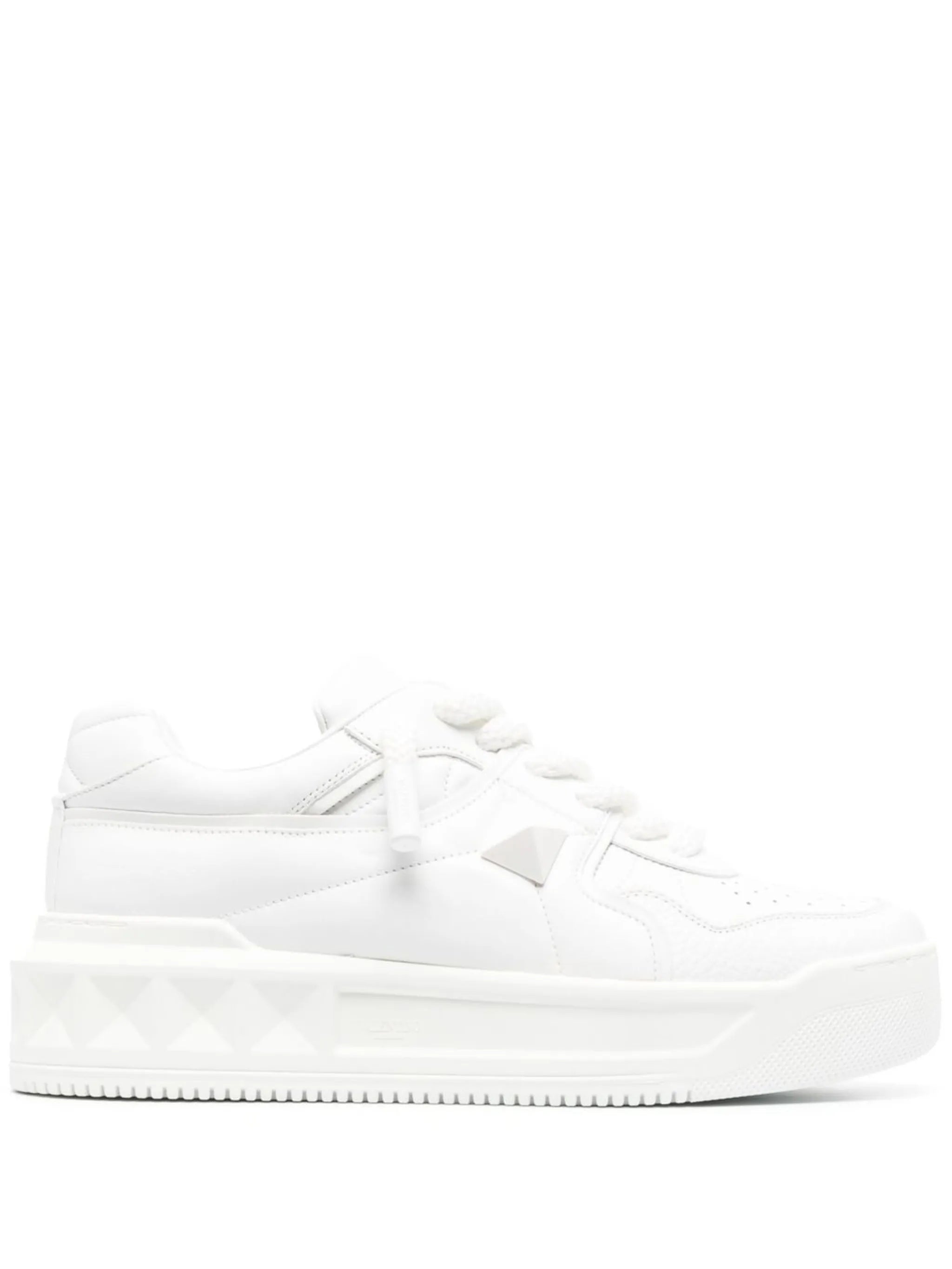 One Stud XL leather sneakers