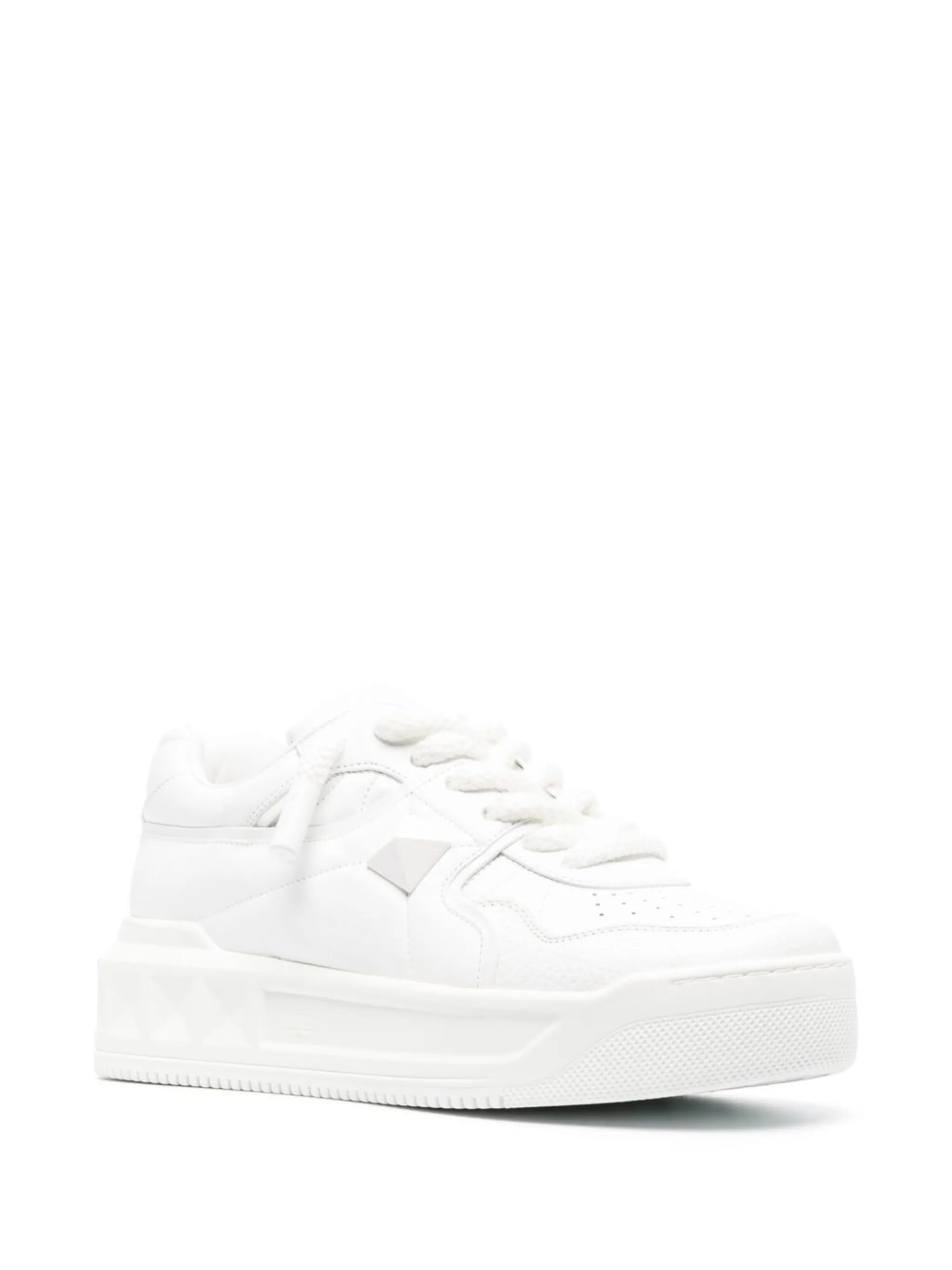 One Stud XL leather sneakers