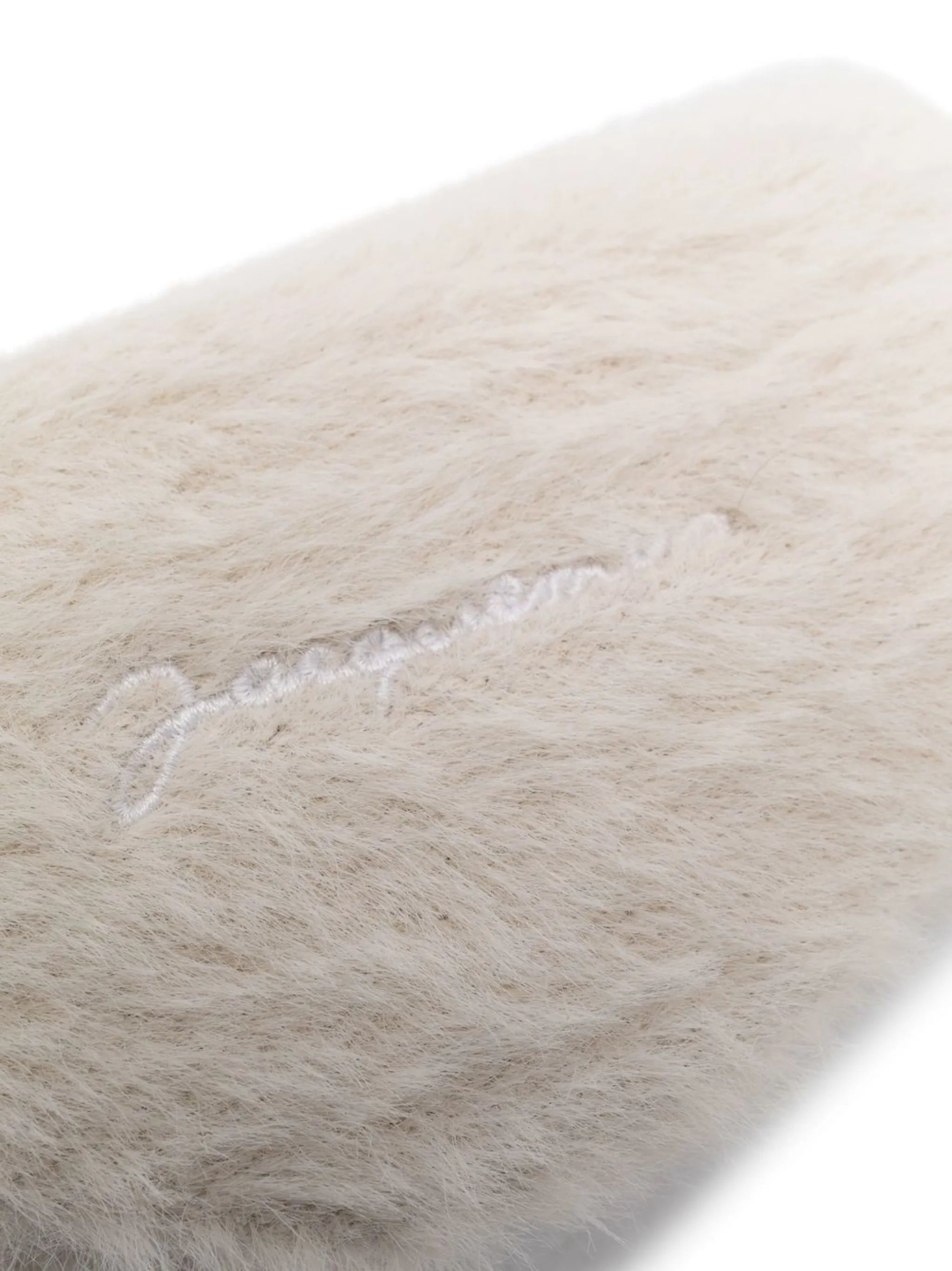 embroidered-logo textured-finish headband