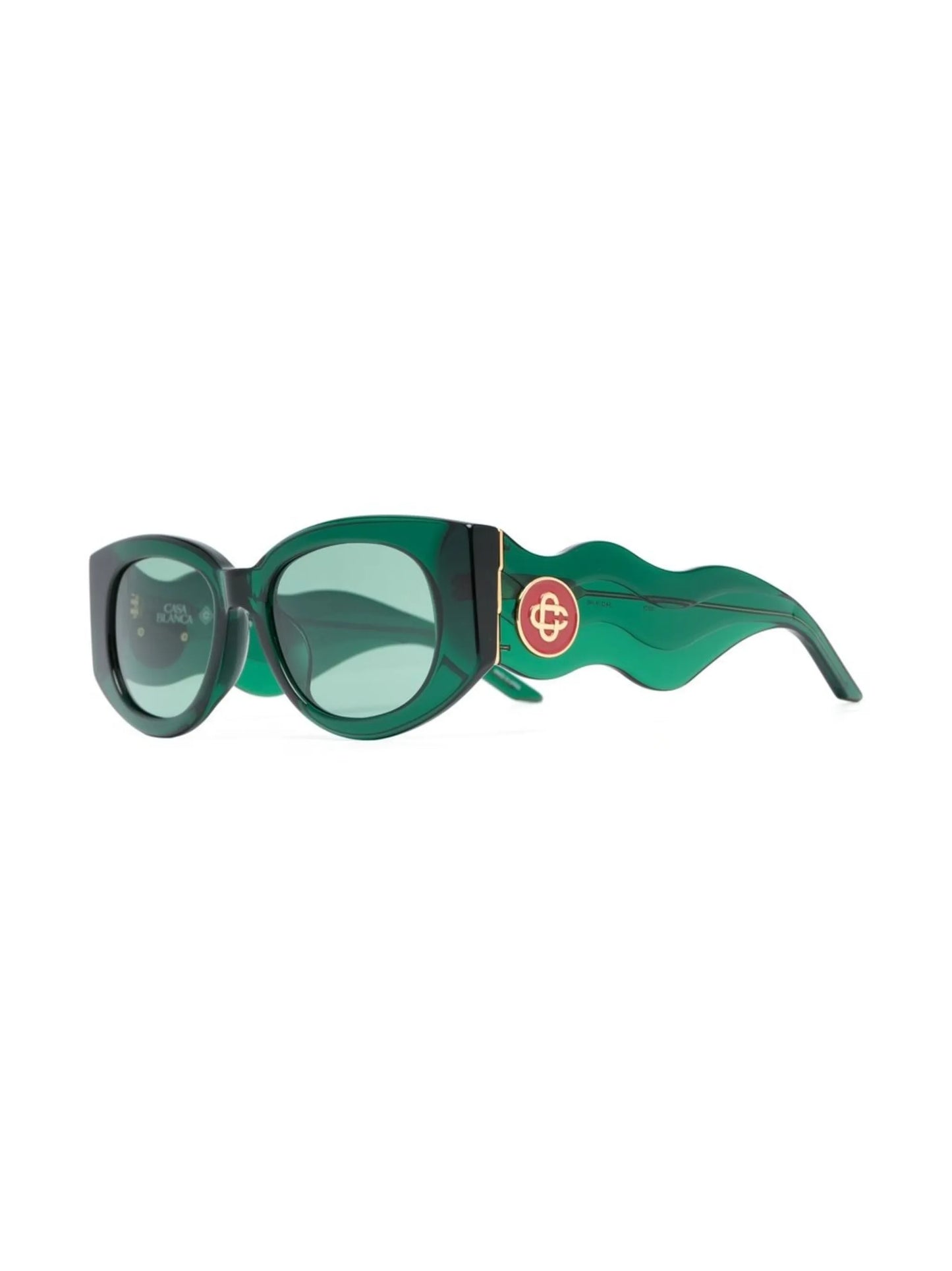 cat eye-frame tinted sunglasses