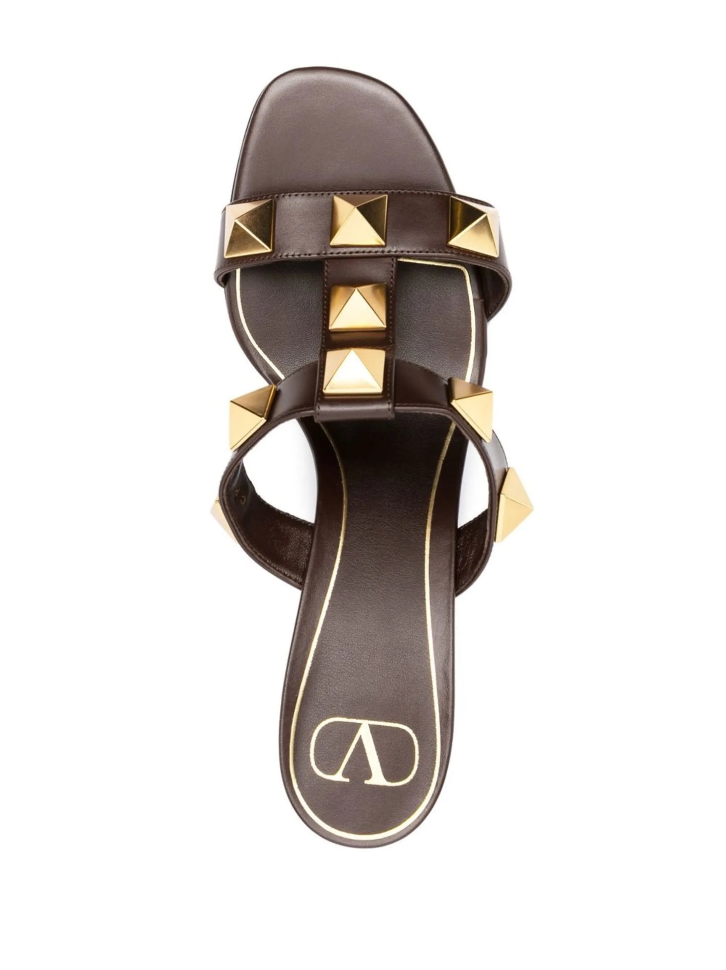 Rockstud T-bar sandals