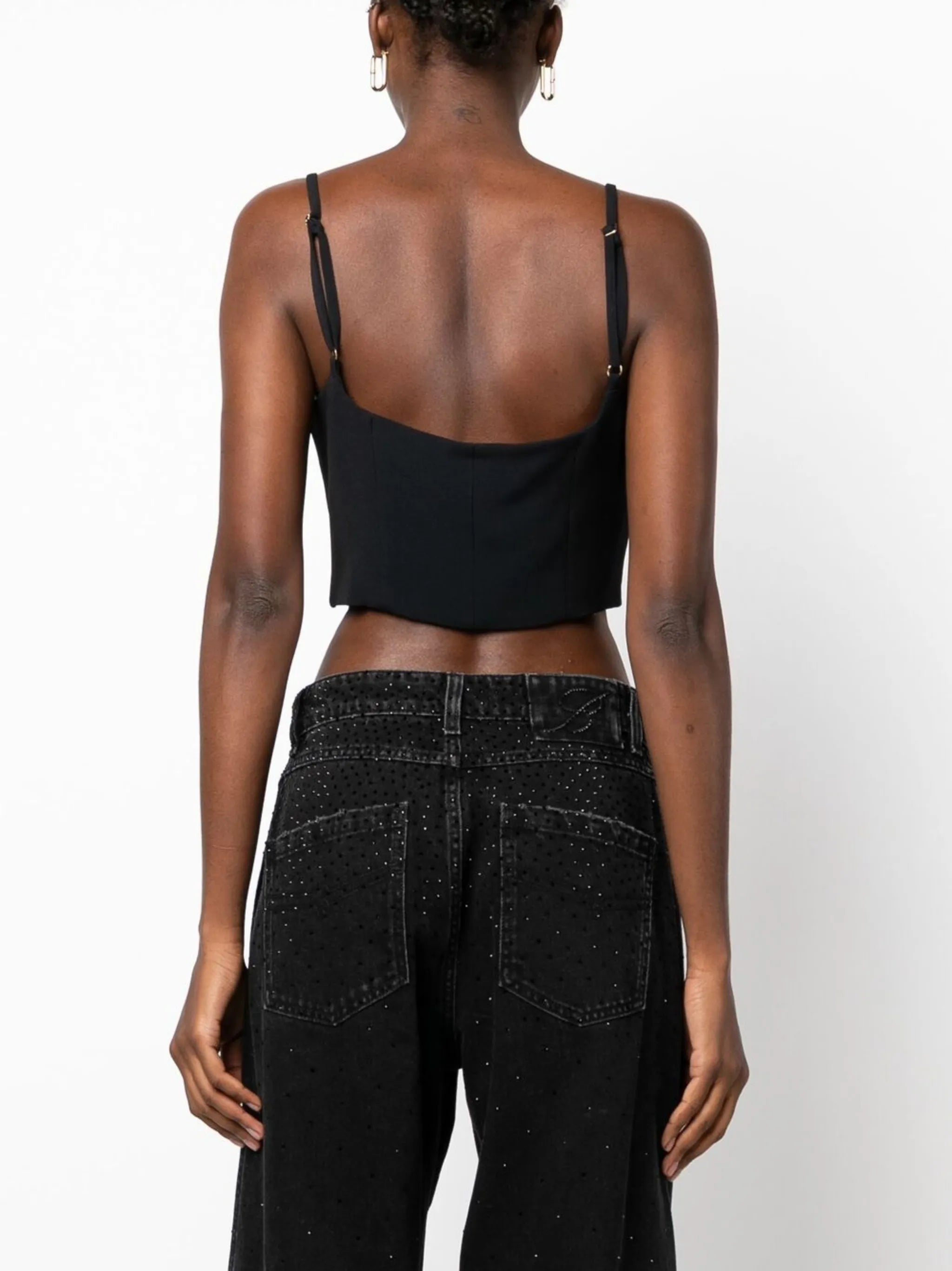 heart-patch crop-top