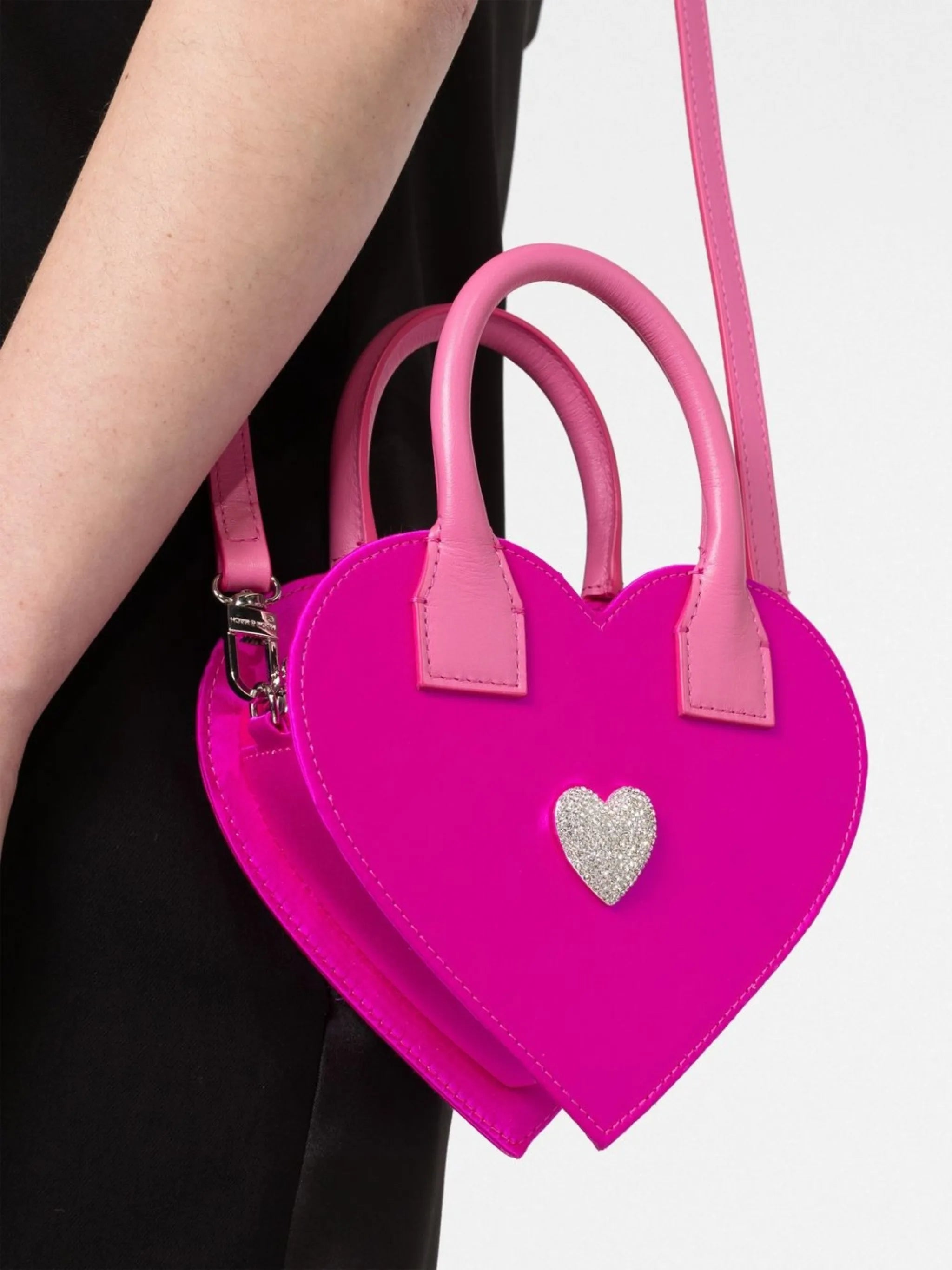 heart-shape mini bag
