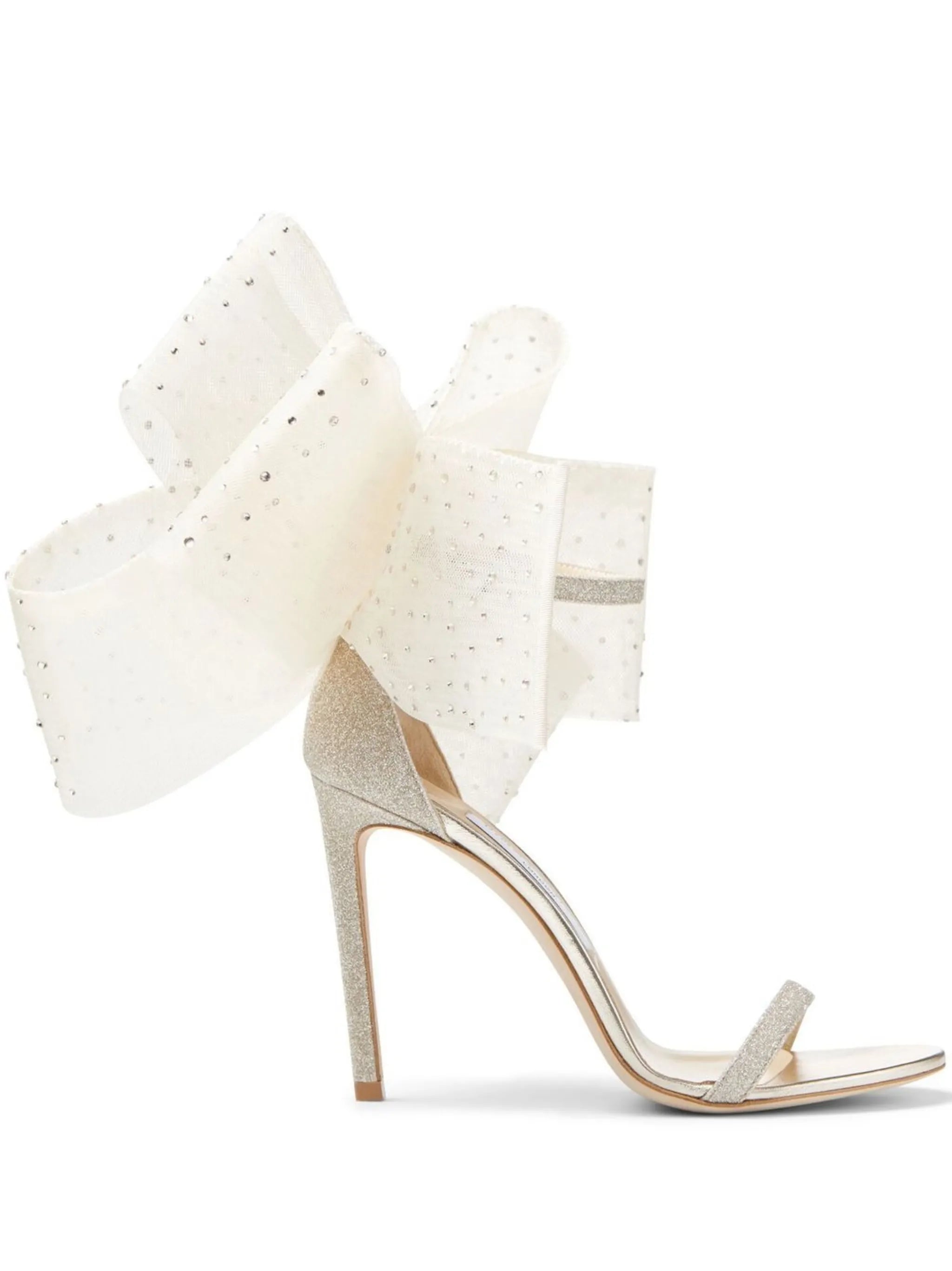Aveline 100mm bow-embellished sandals