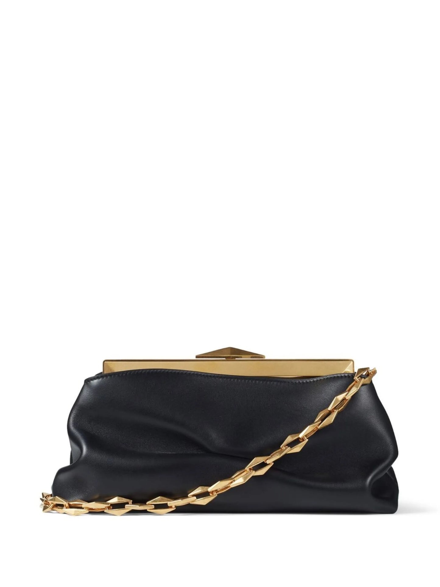 diamond frame clutch bag