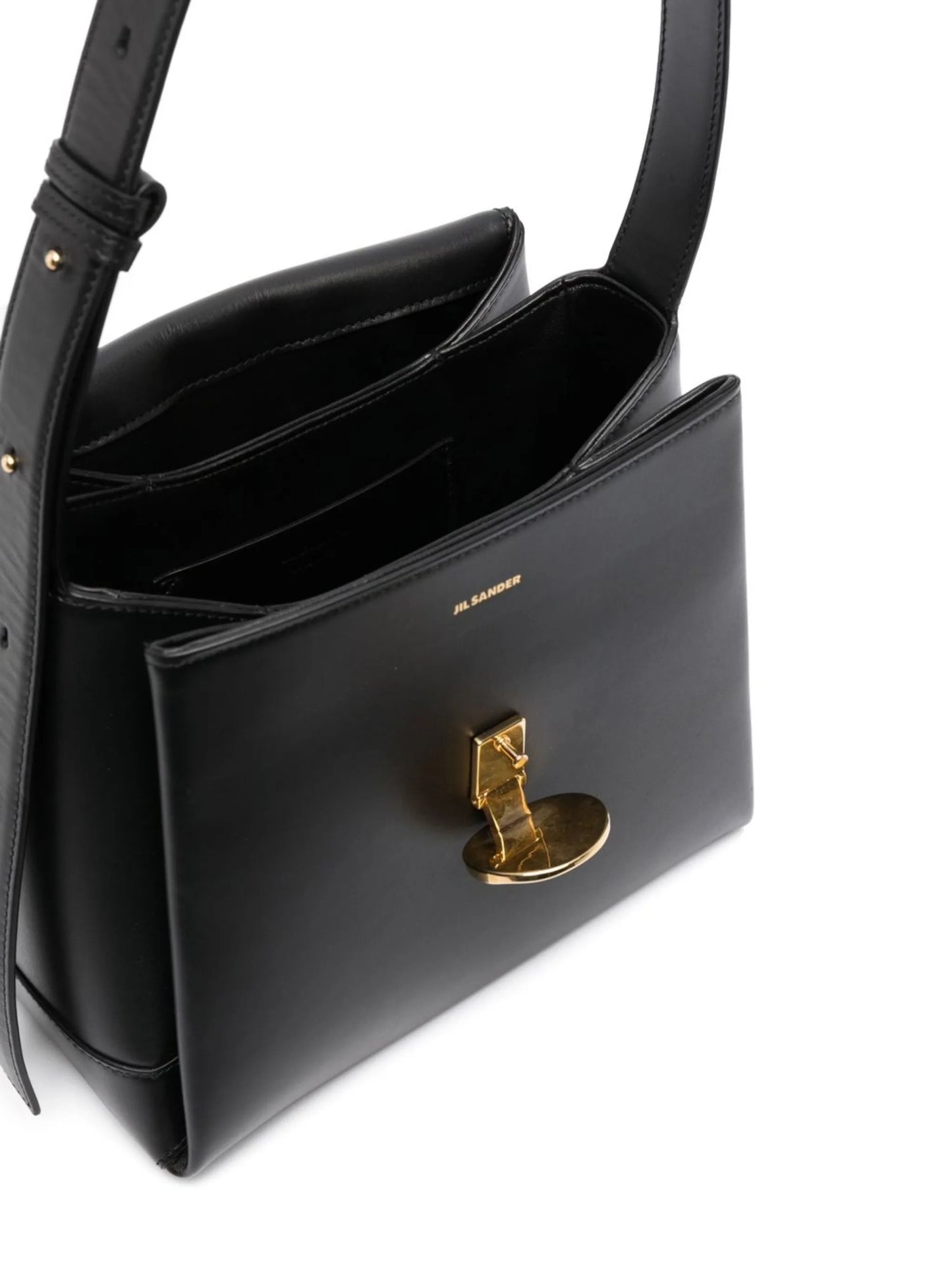 calf-leather shoulder bag