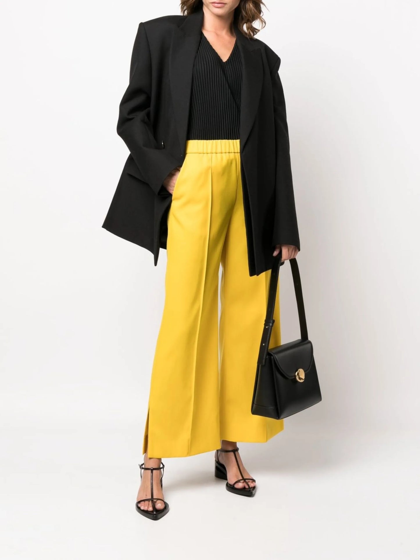 calf-leather shoulder bag