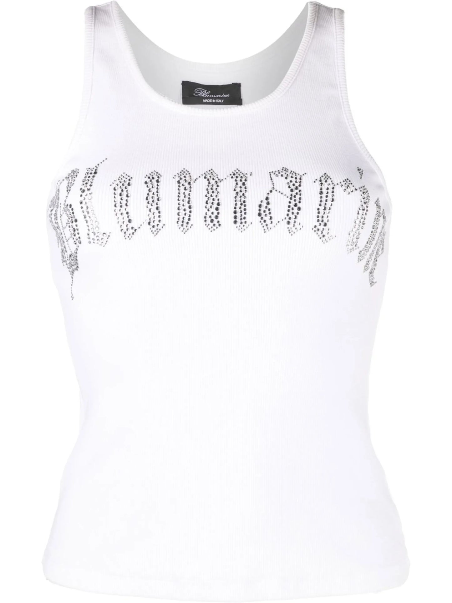 gem-logo crew-neck tank top
