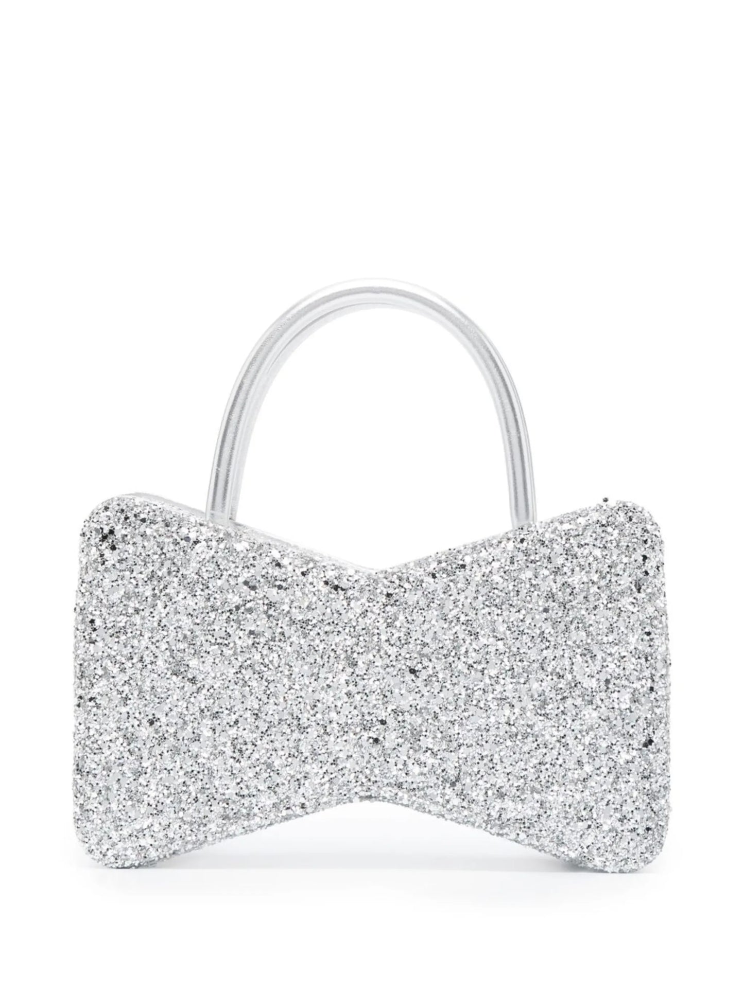 Bow glitter mini bag