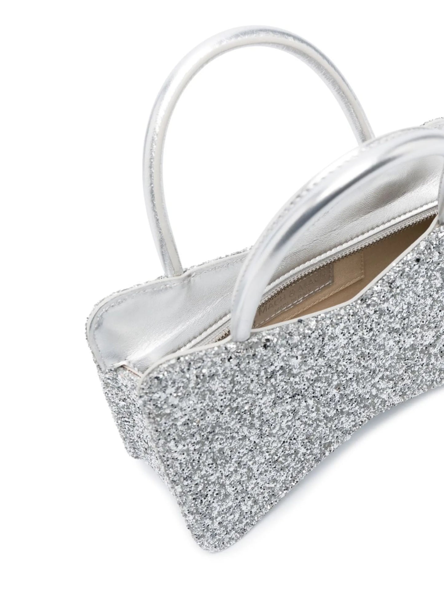 Bow glitter mini bag