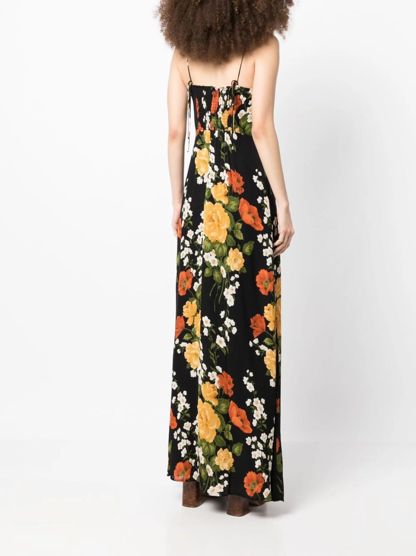 Melita floral-print maxi dress
