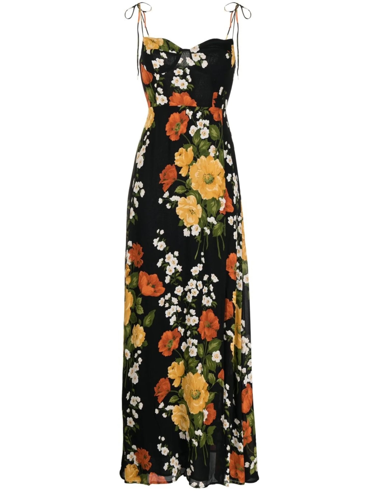 Melita floral-print maxi dress