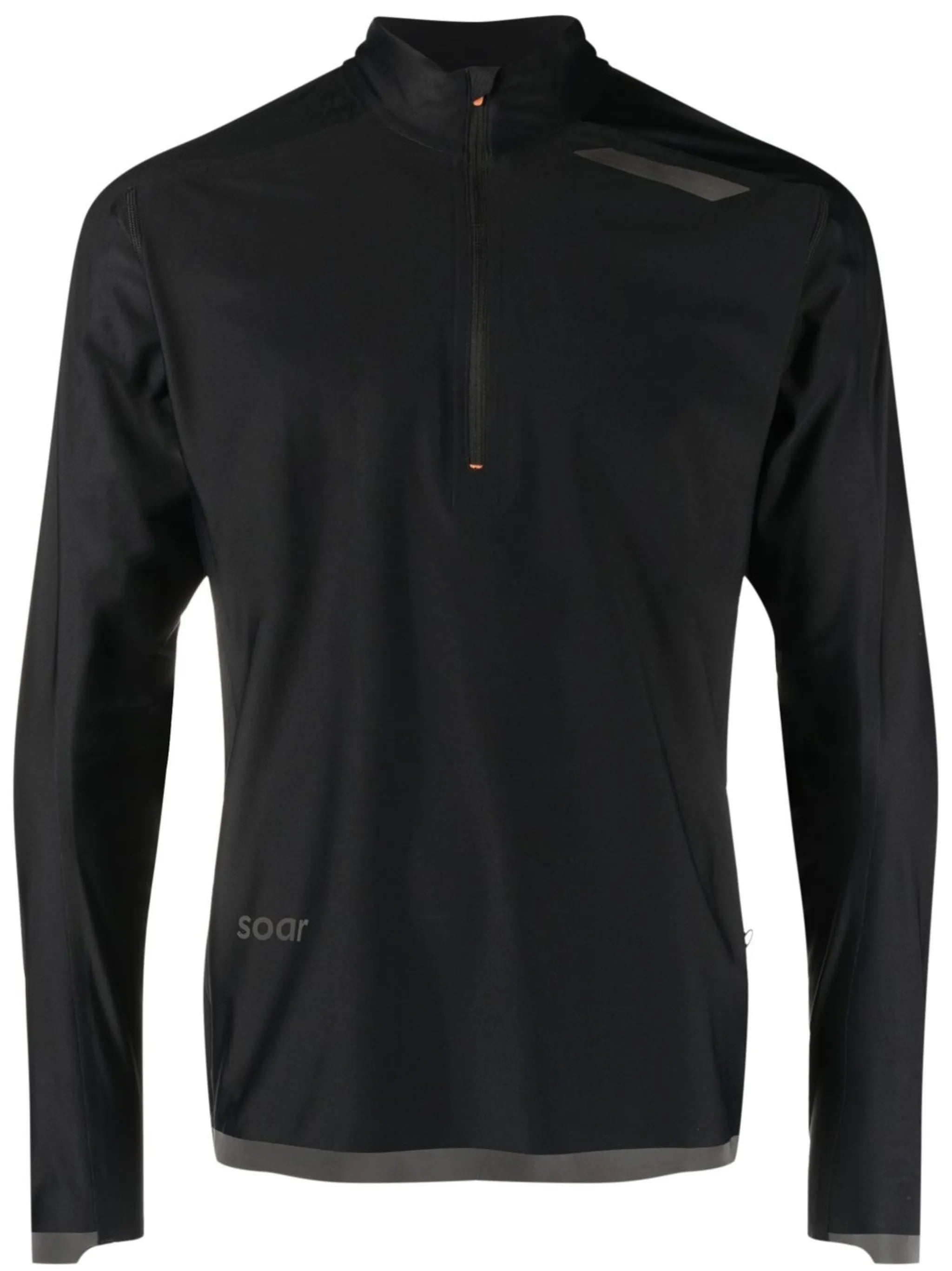half-zip windbreaker