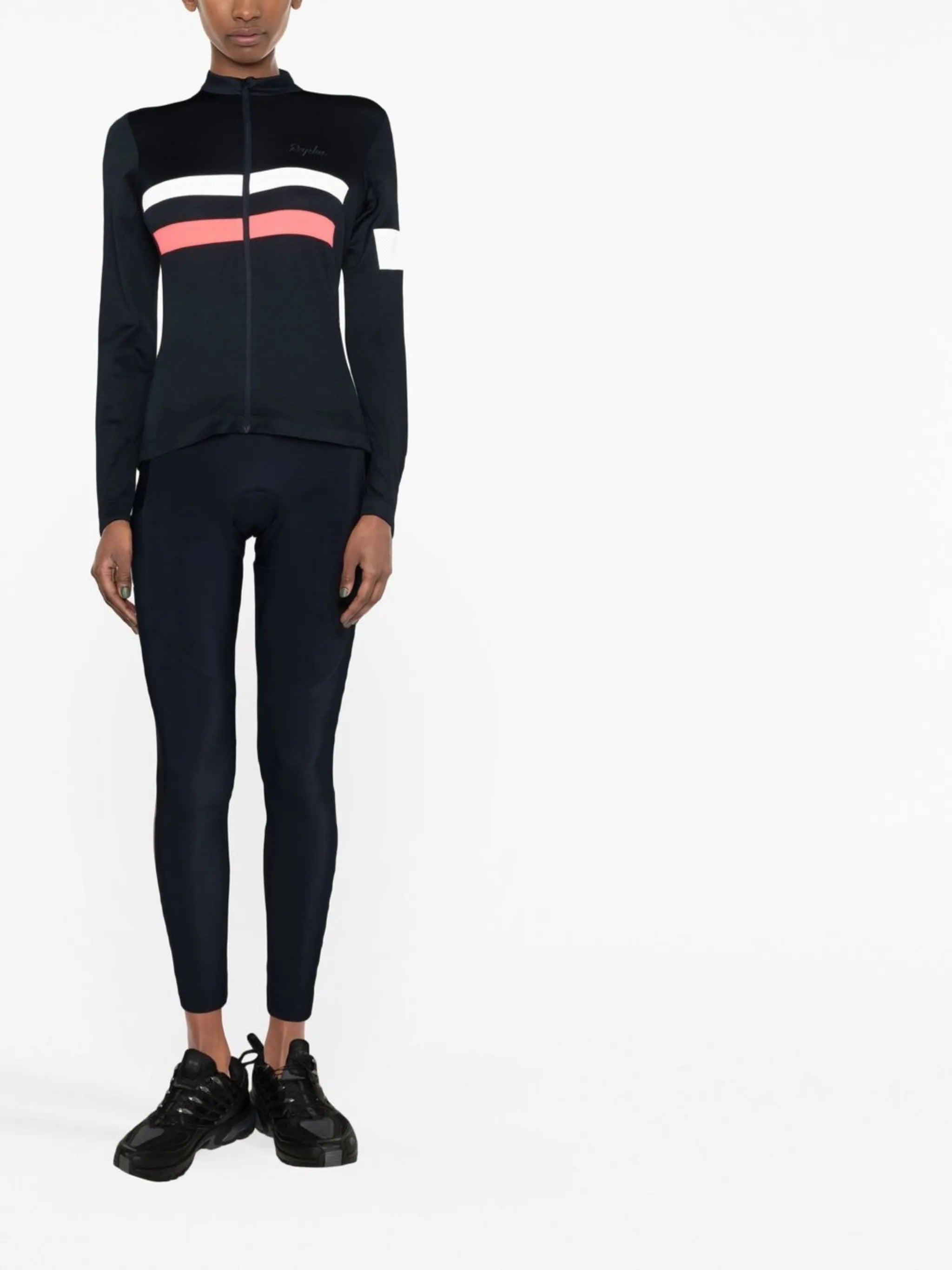 panelled-design cycling leggings