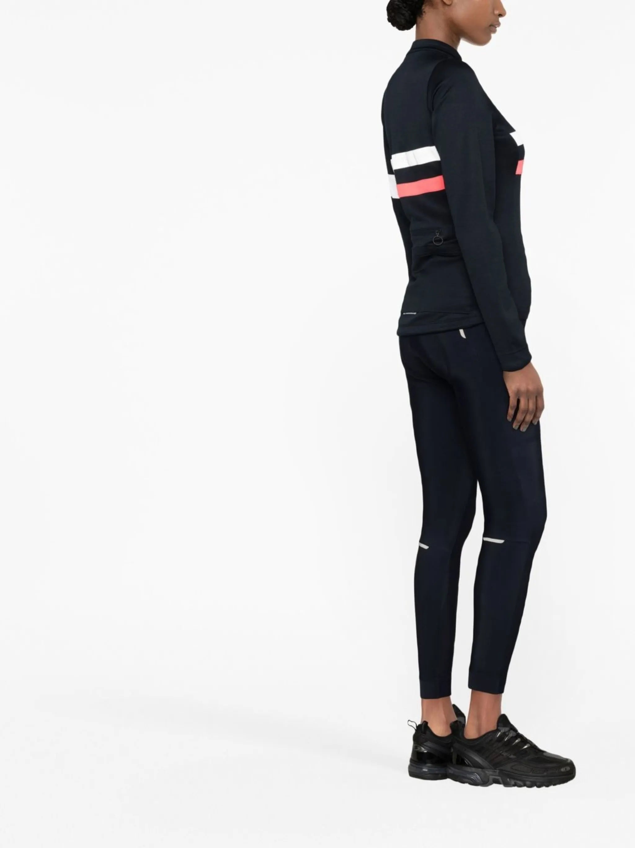 panelled-design cycling leggings