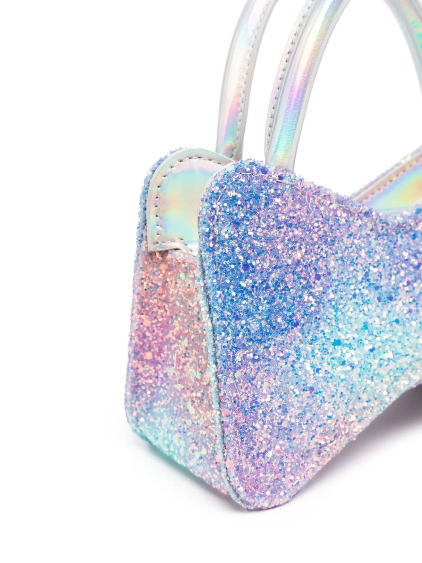 Bow glitter mini bag