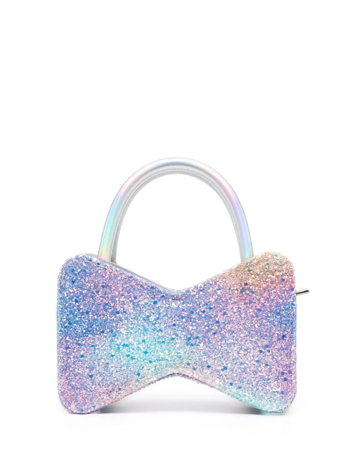 Bow glitter mini bag