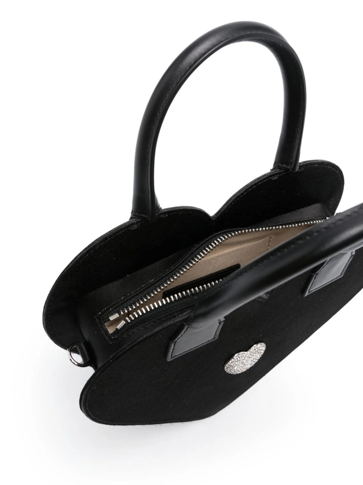heart-shape medium tote bag