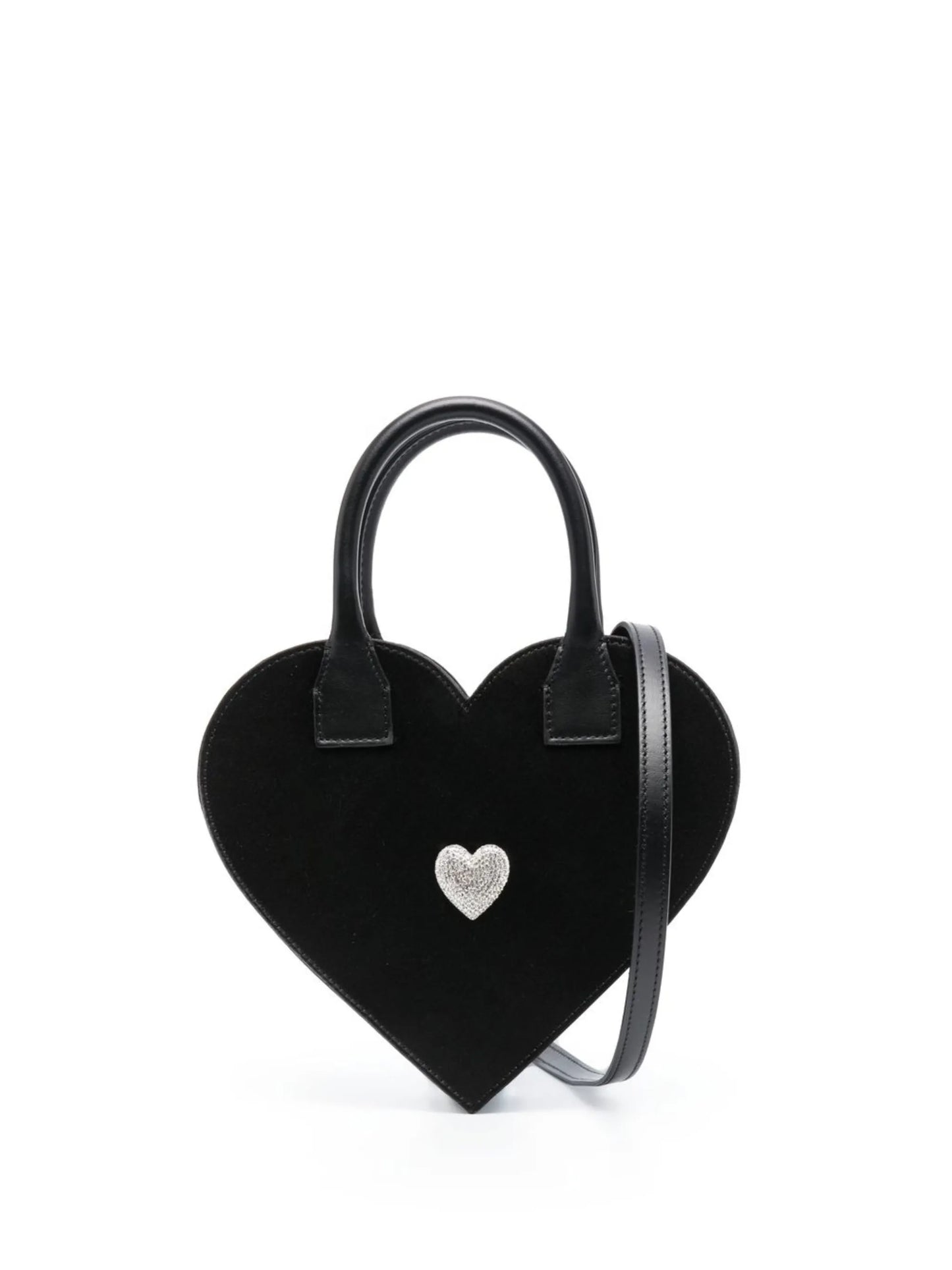 heart-shape medium tote bag
