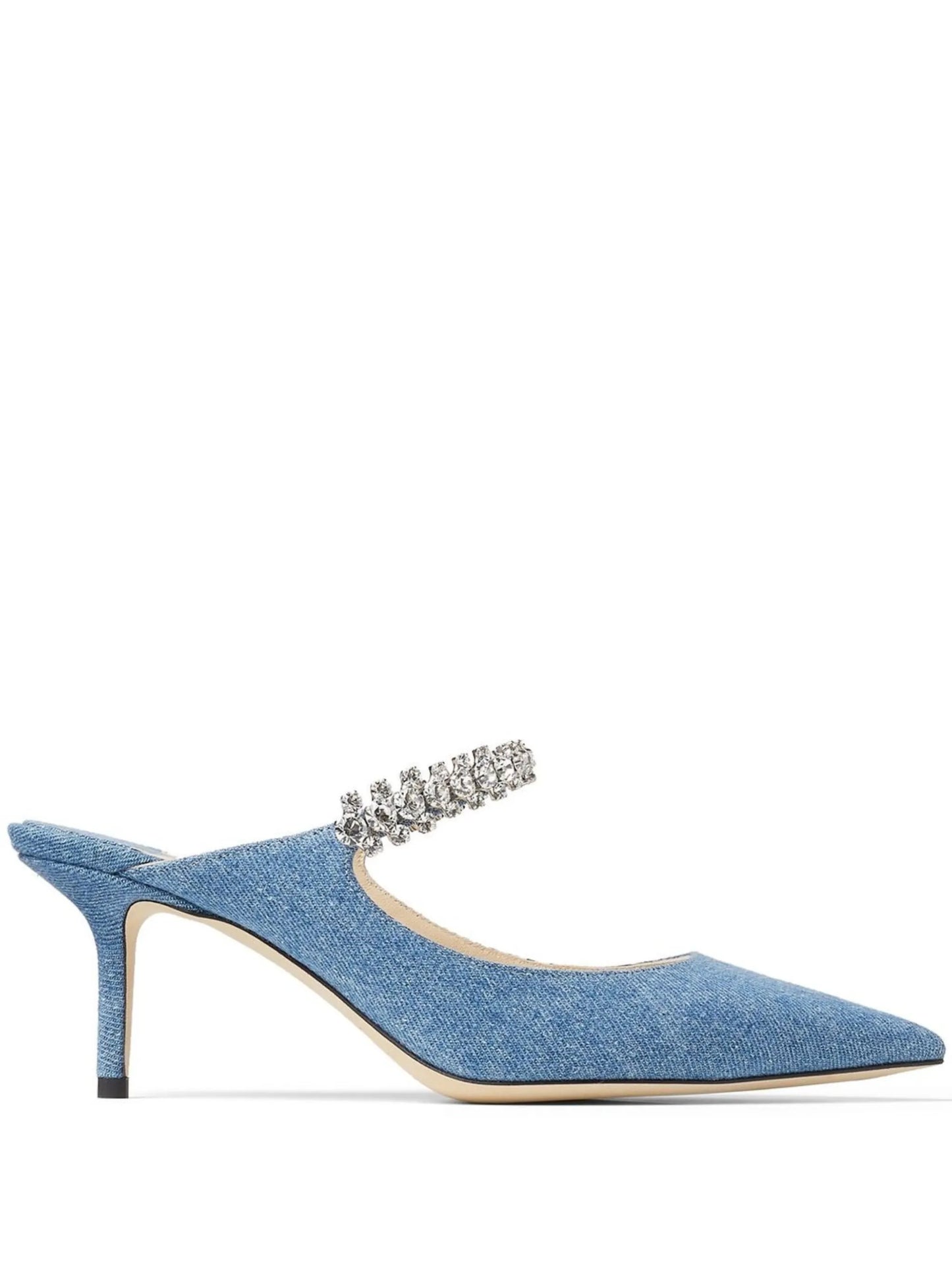 Bing 65mm denim mules