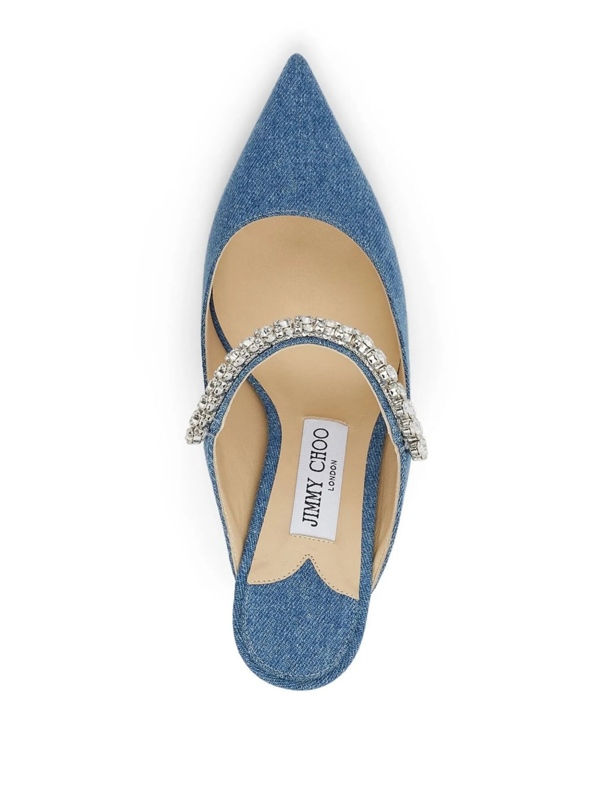 Bing 65mm denim mules