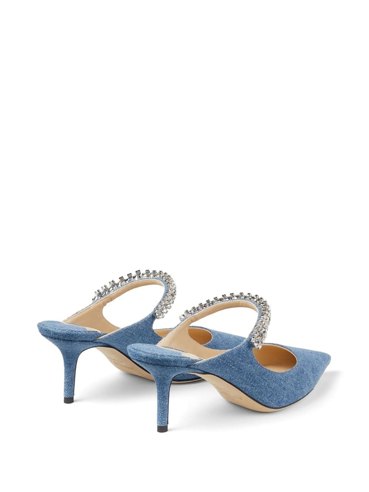 Bing 65mm denim mules