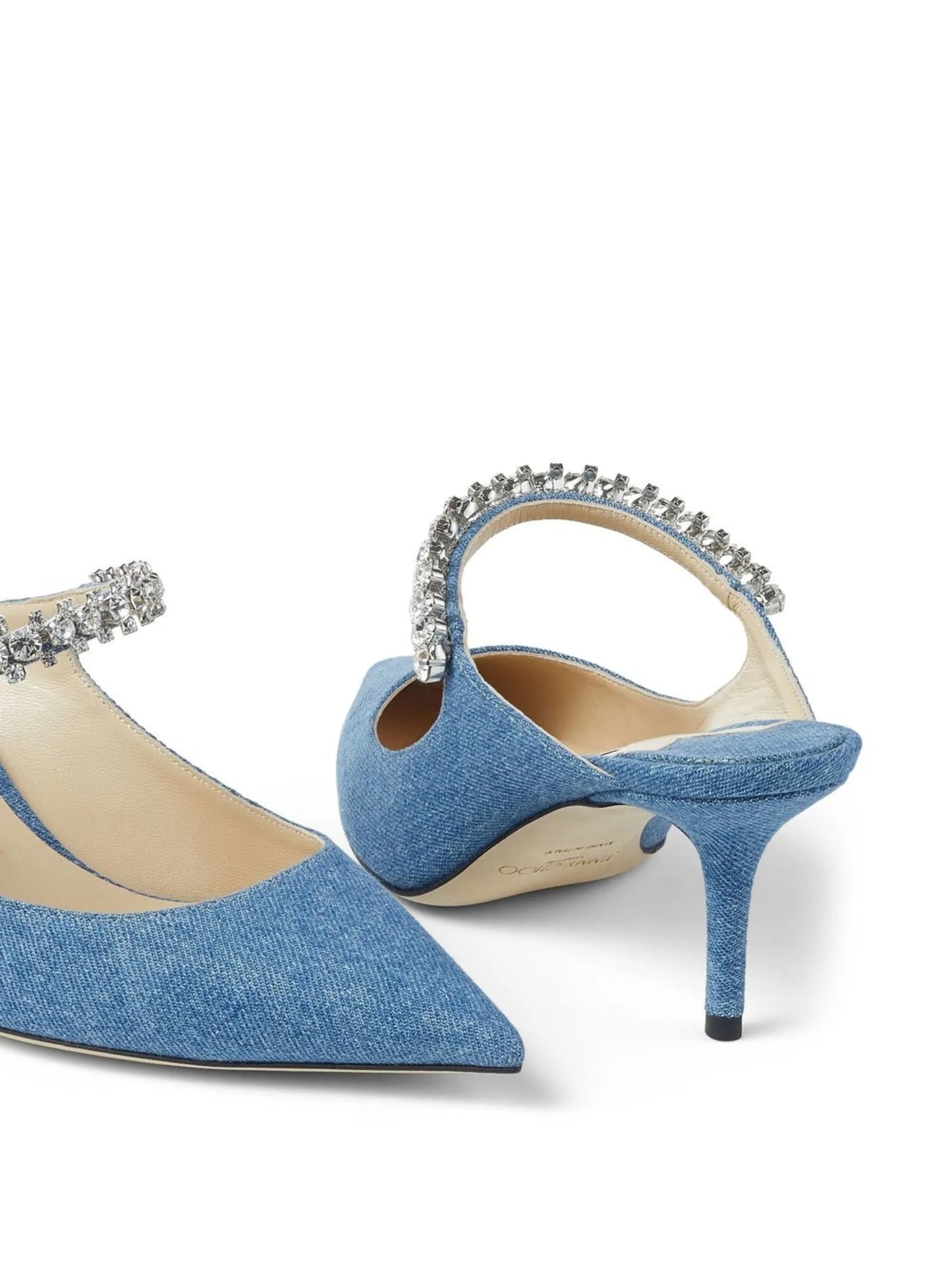 Bing 65mm denim mules