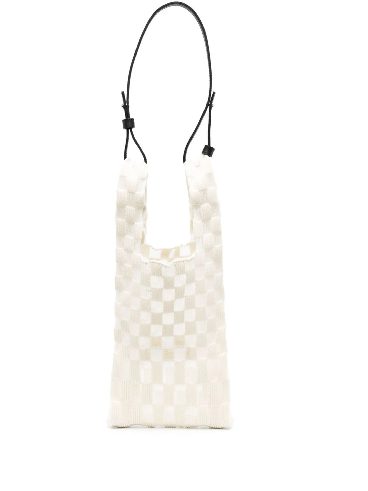 interwoven sheer tote bag