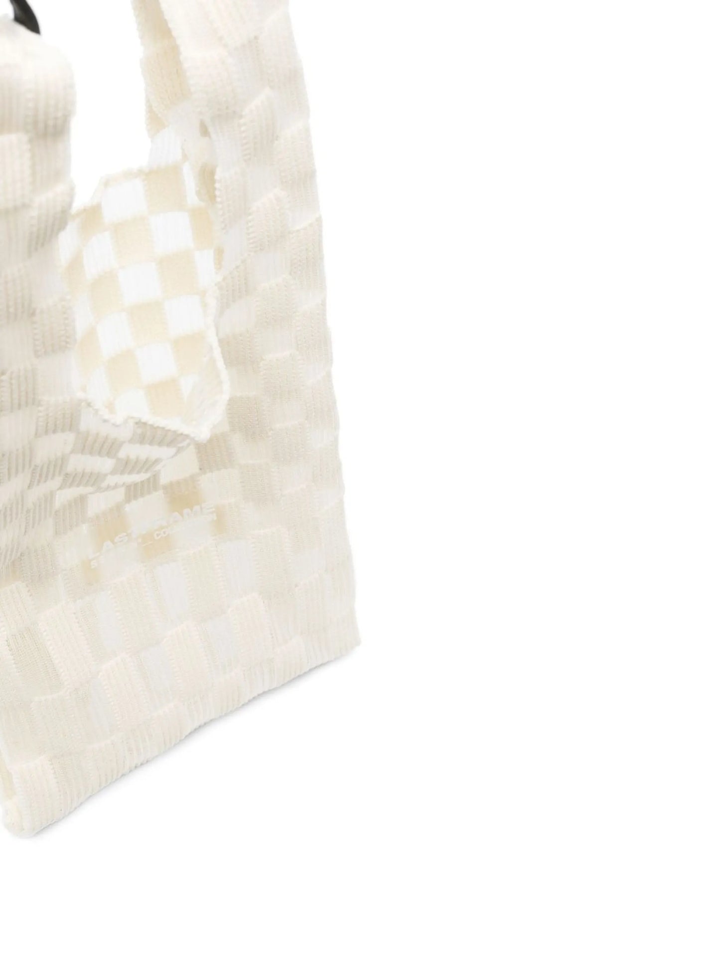 interwoven sheer tote bag
