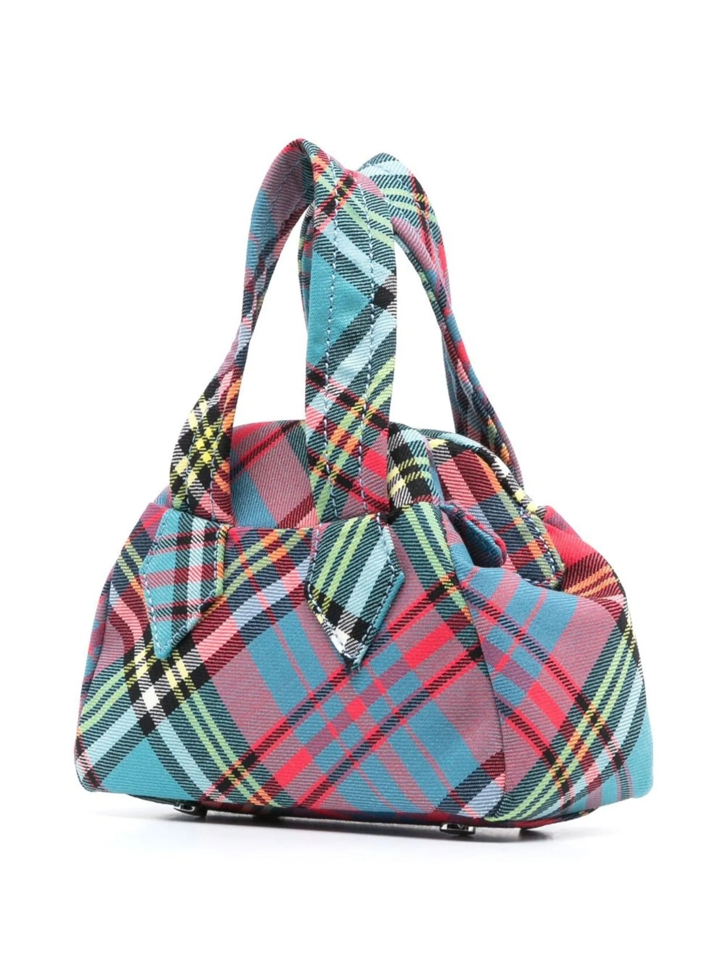 Yasmine tartan-check mini bag
