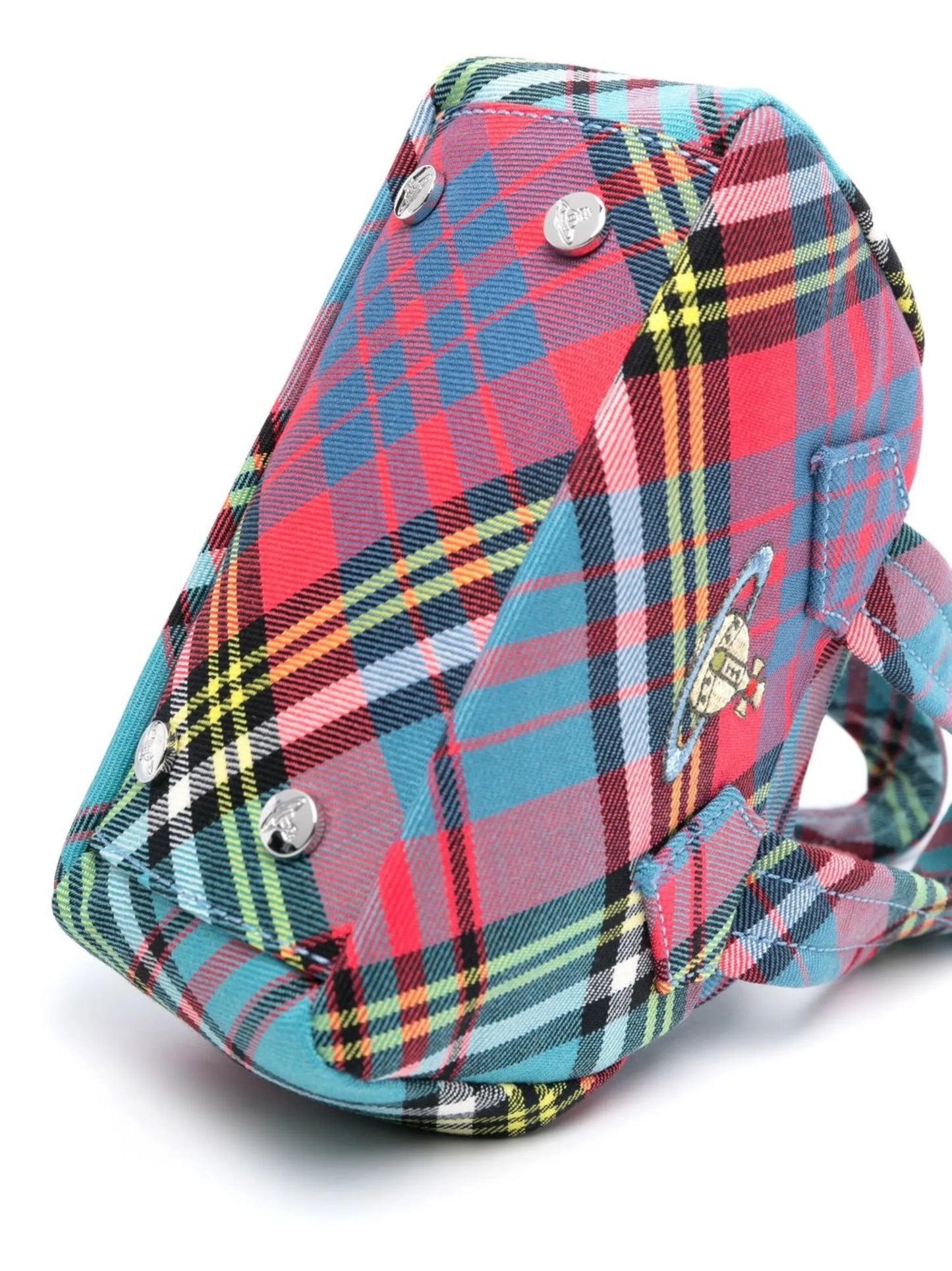 Yasmine tartan-check mini bag