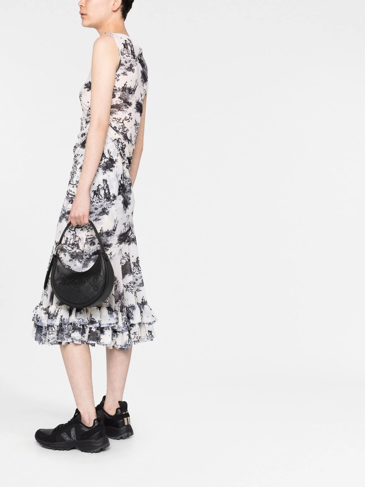 small Moonogram leather shoulder bag