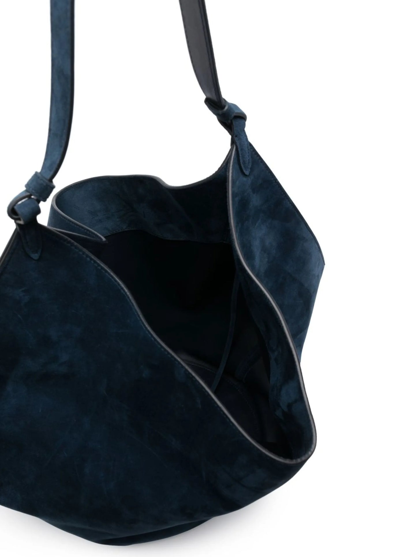 medium Lotus suede tote bag