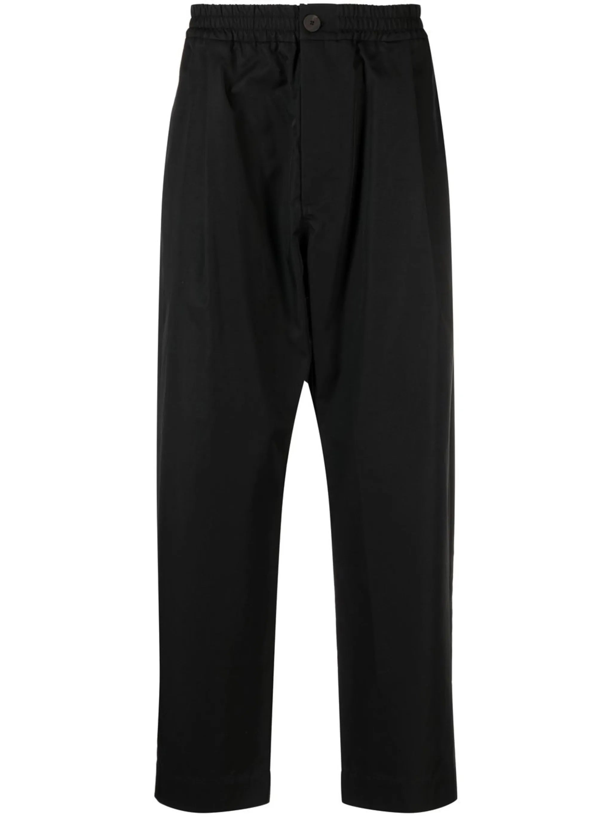 Gentile cotton-blend tapered-leg trousers