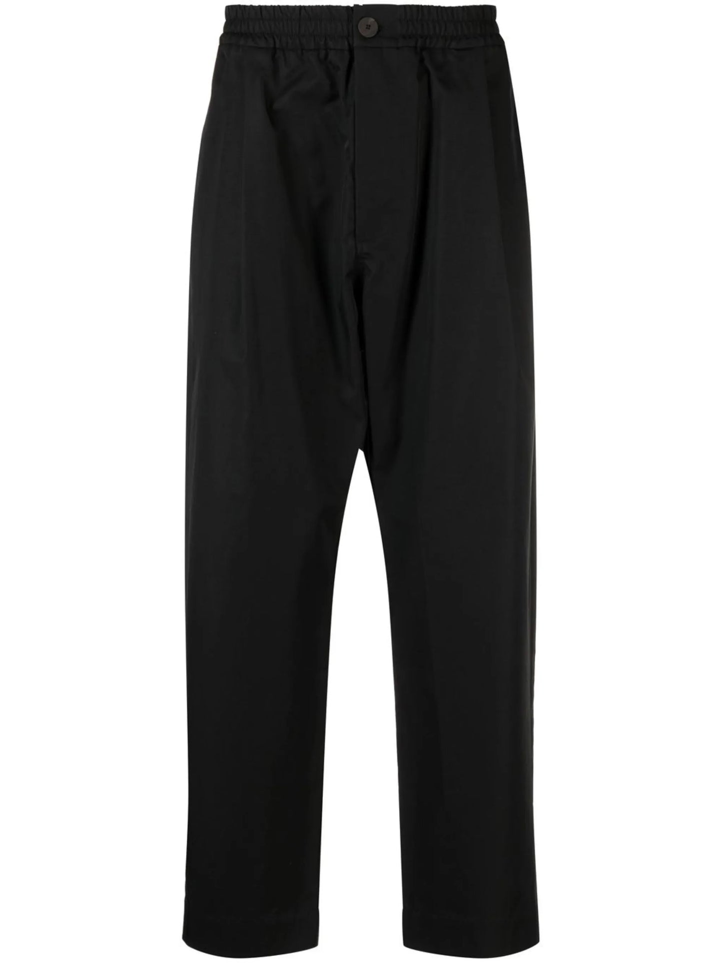 Gentile cotton-blend tapered-leg trousers