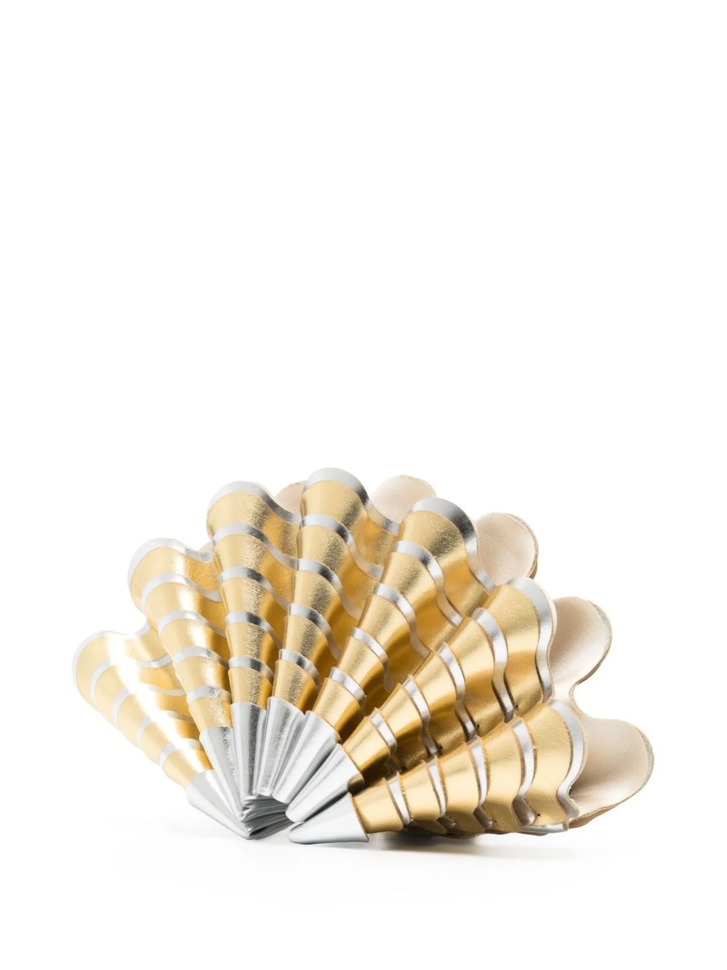Sable Mouvant shell clutch bag