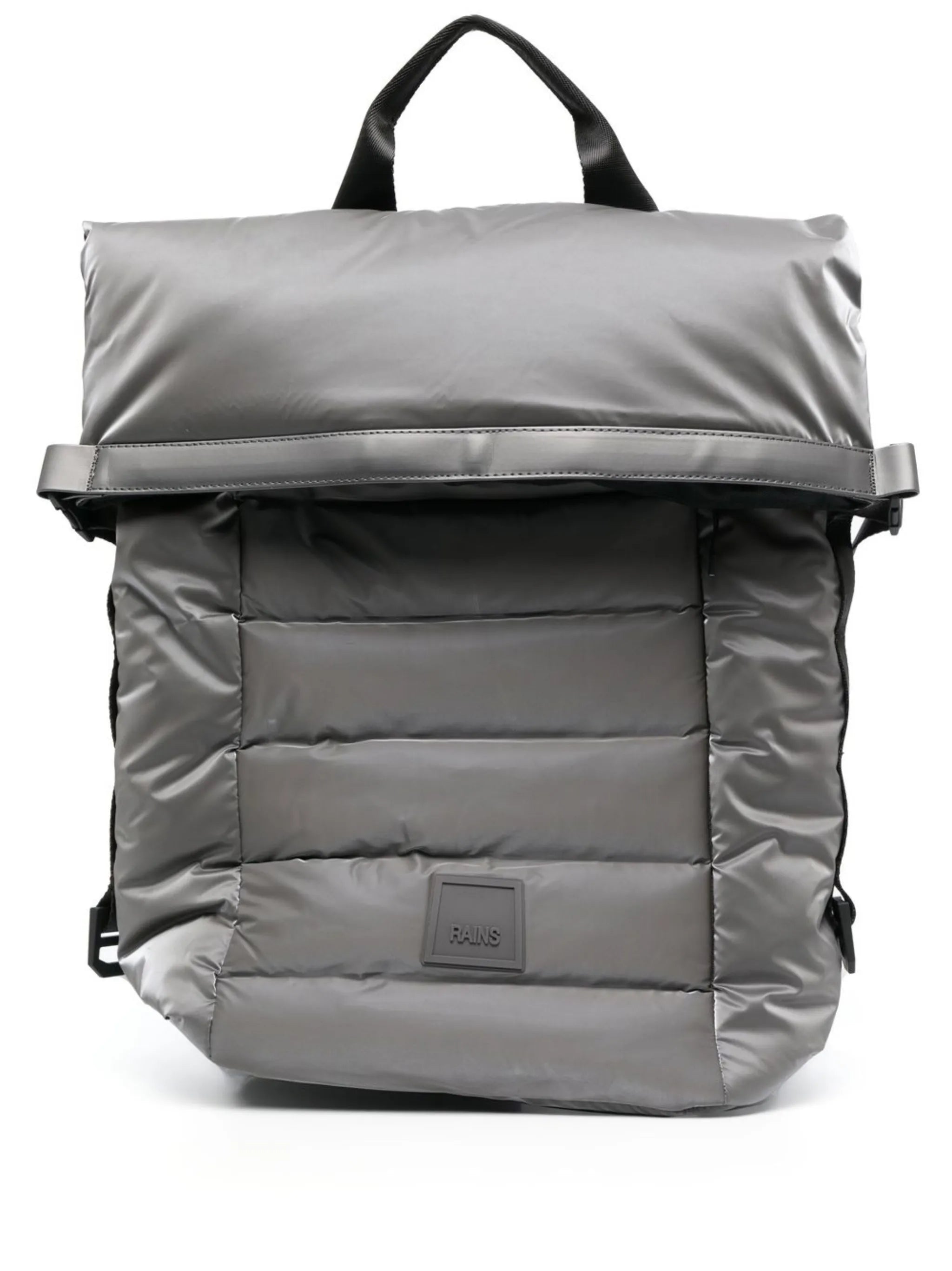padded buckle-fastening backpack