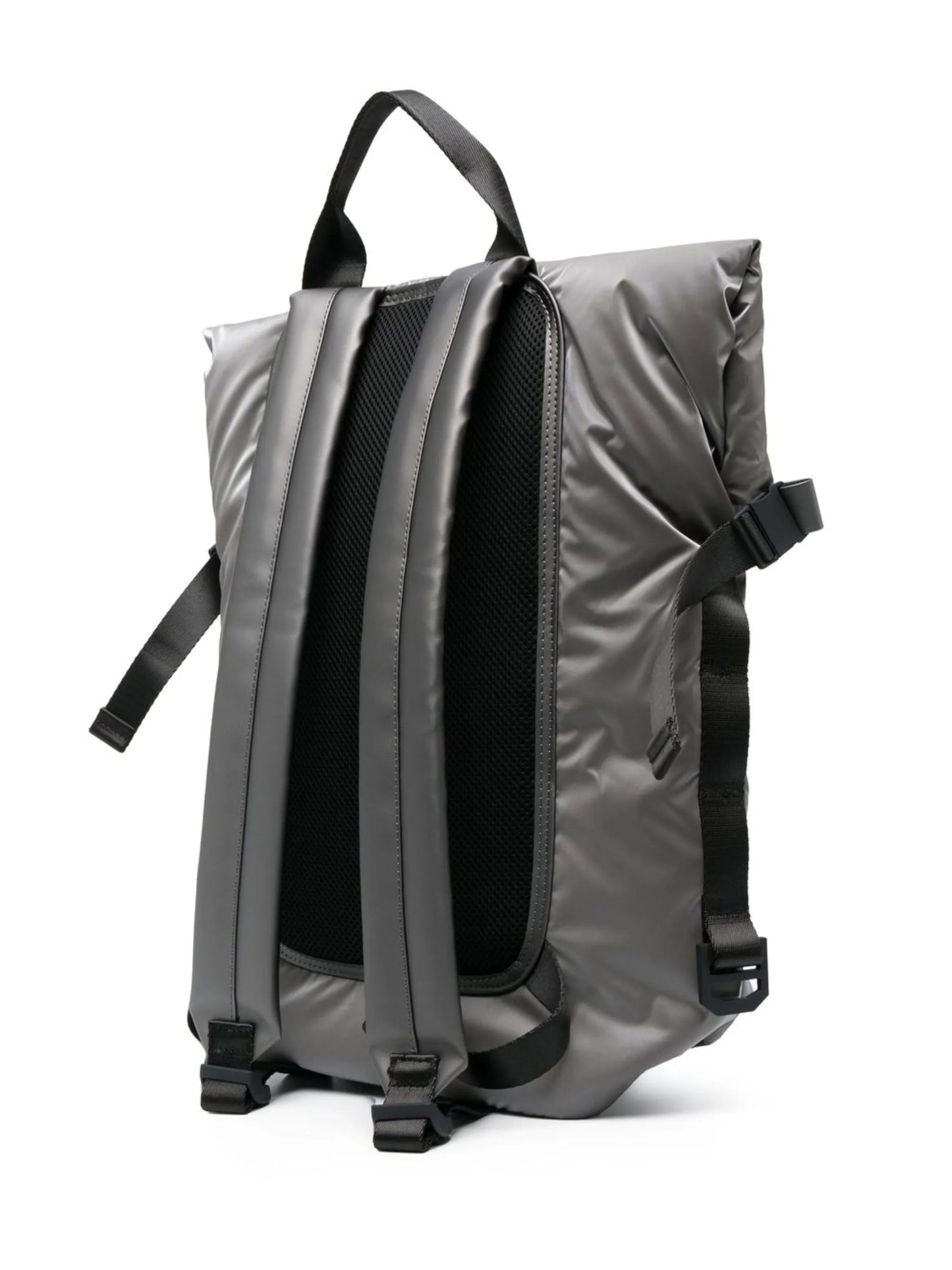 padded buckle-fastening backpack