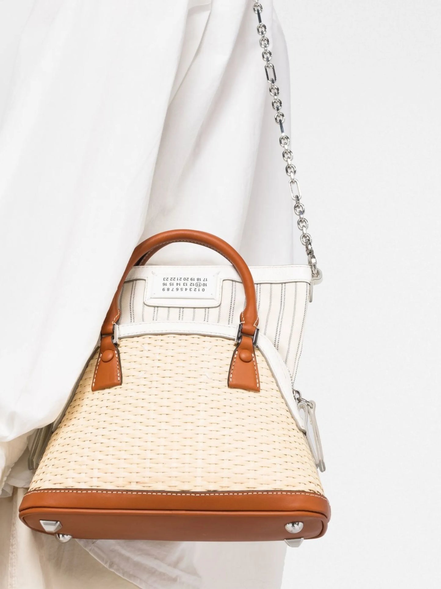 5AC leather tote bag