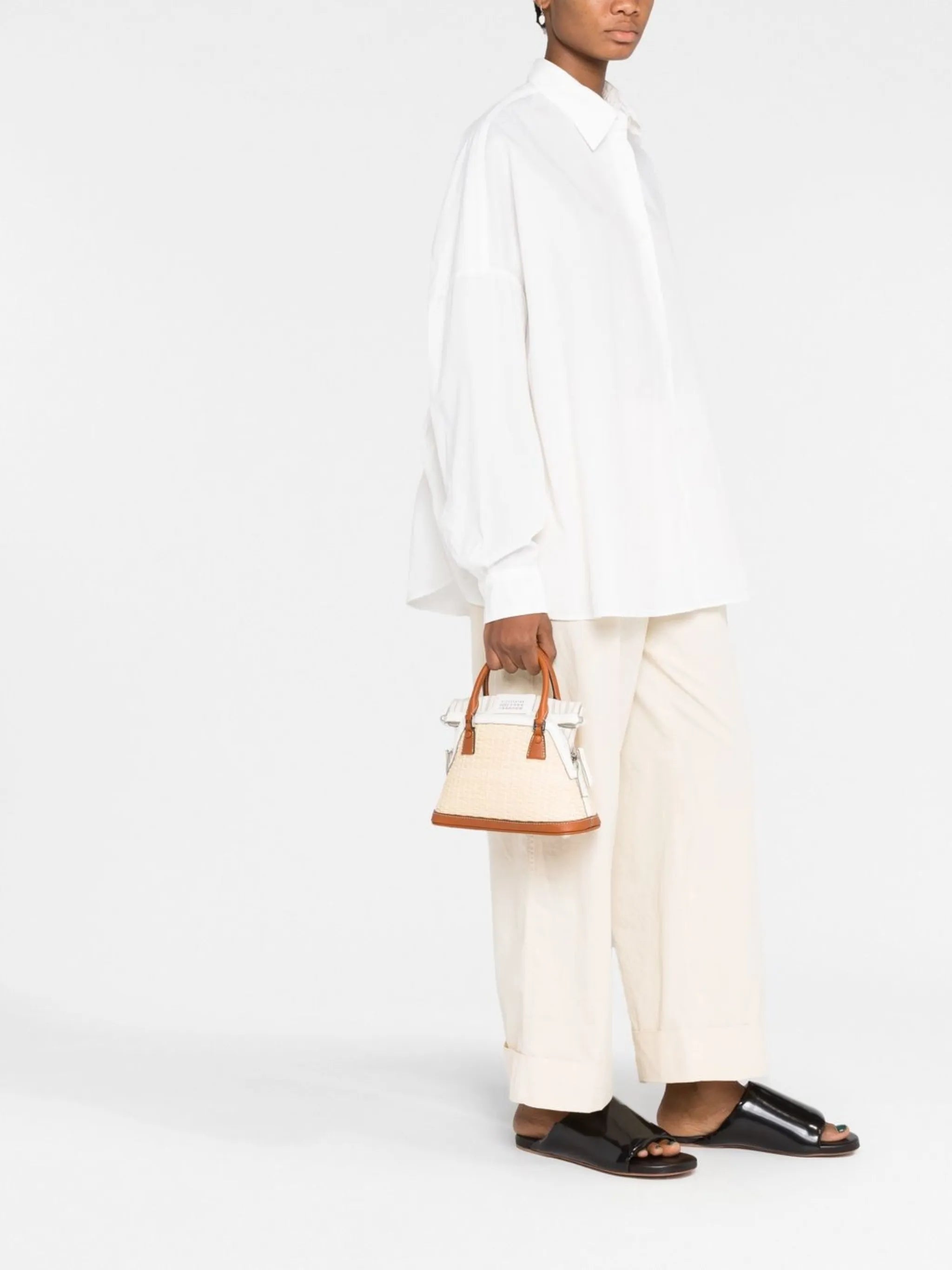 5AC leather tote bag