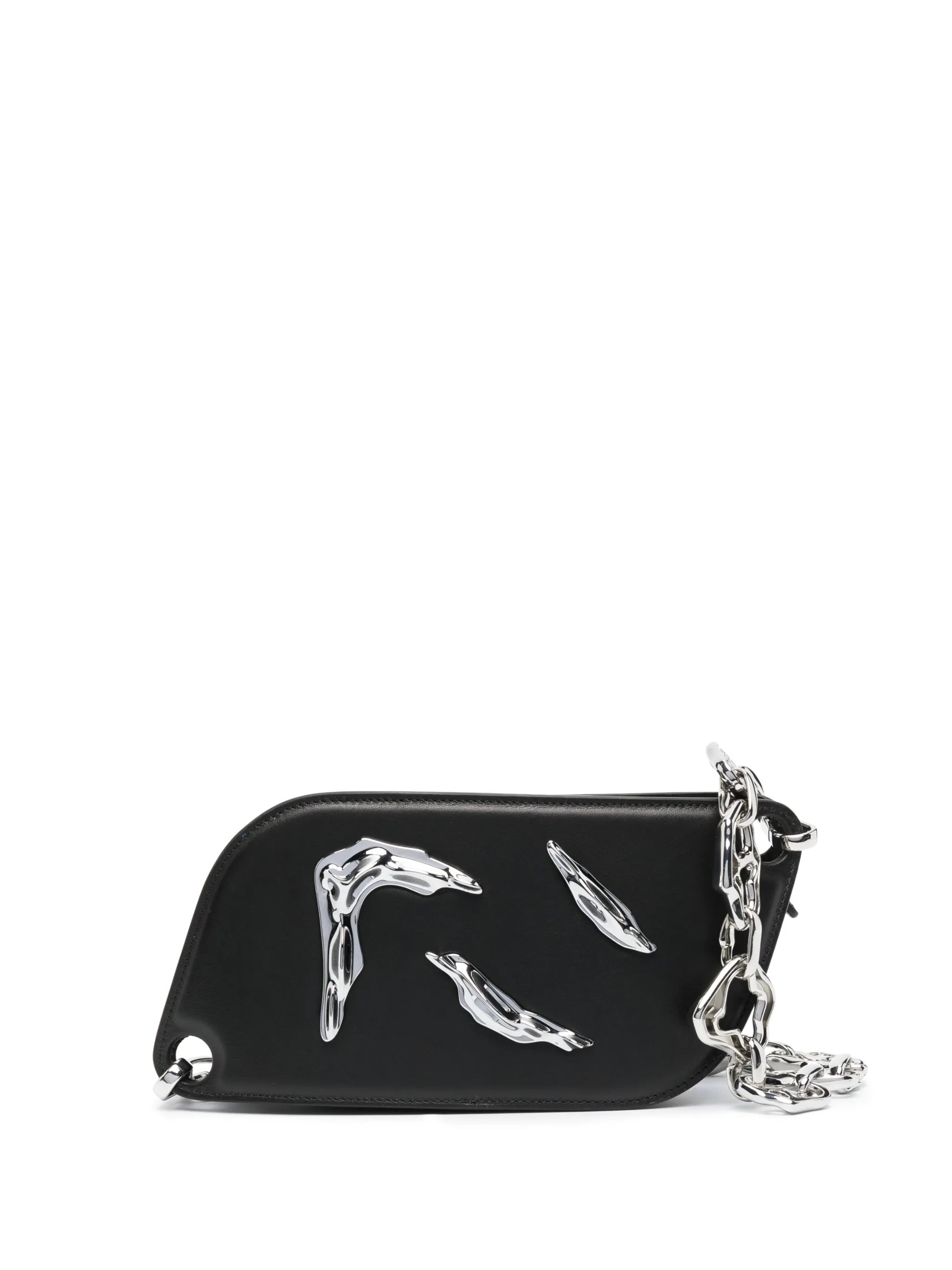 hardware-detail crossbody bag