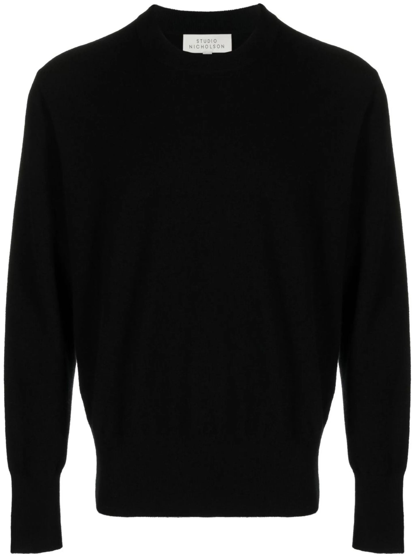 crew-neck long-sleeve jumper